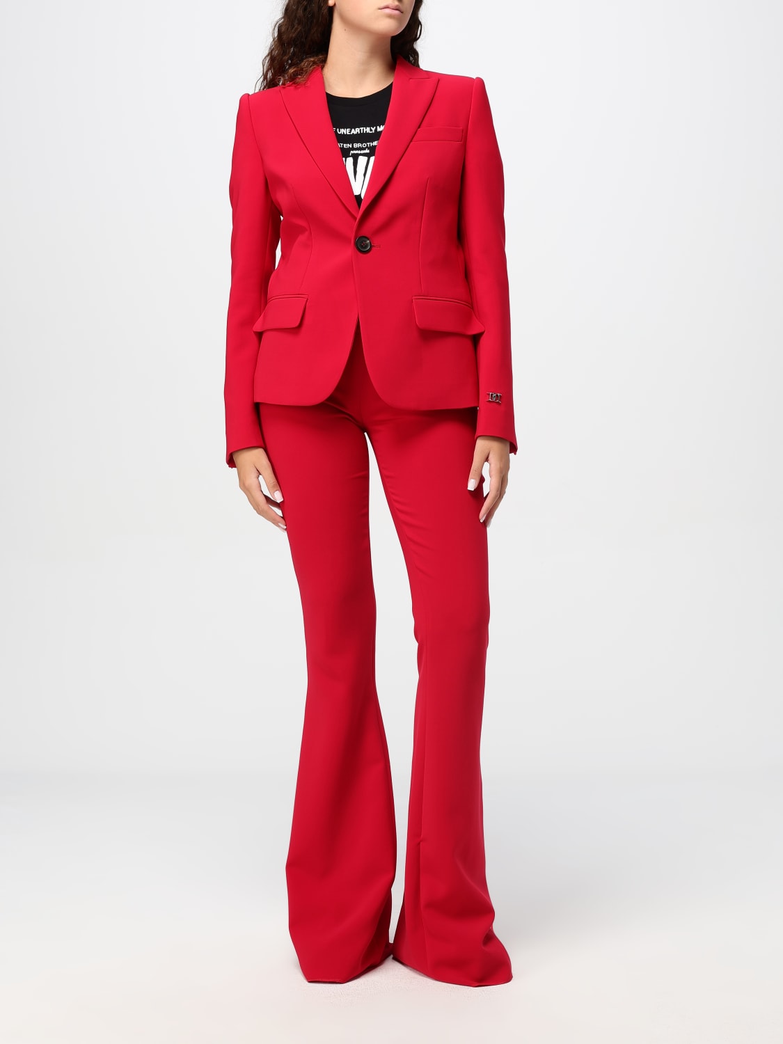 DSQUARED2 BLAZER: Veste femme Dsquared2, Rouge - Img 2