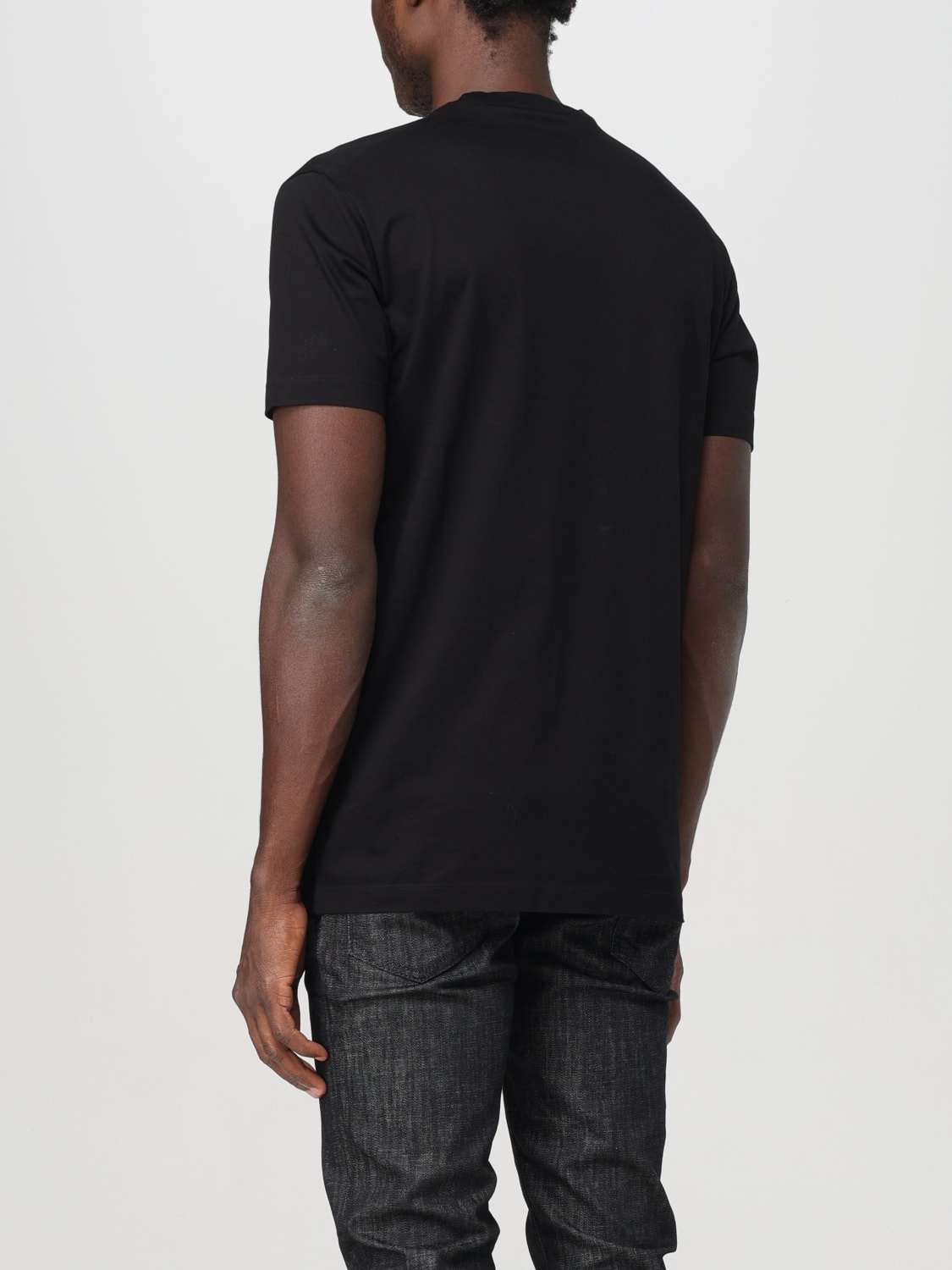 DSQUARED2 T-SHIRT: T-shirt men Dsquared2, Black - Img 2