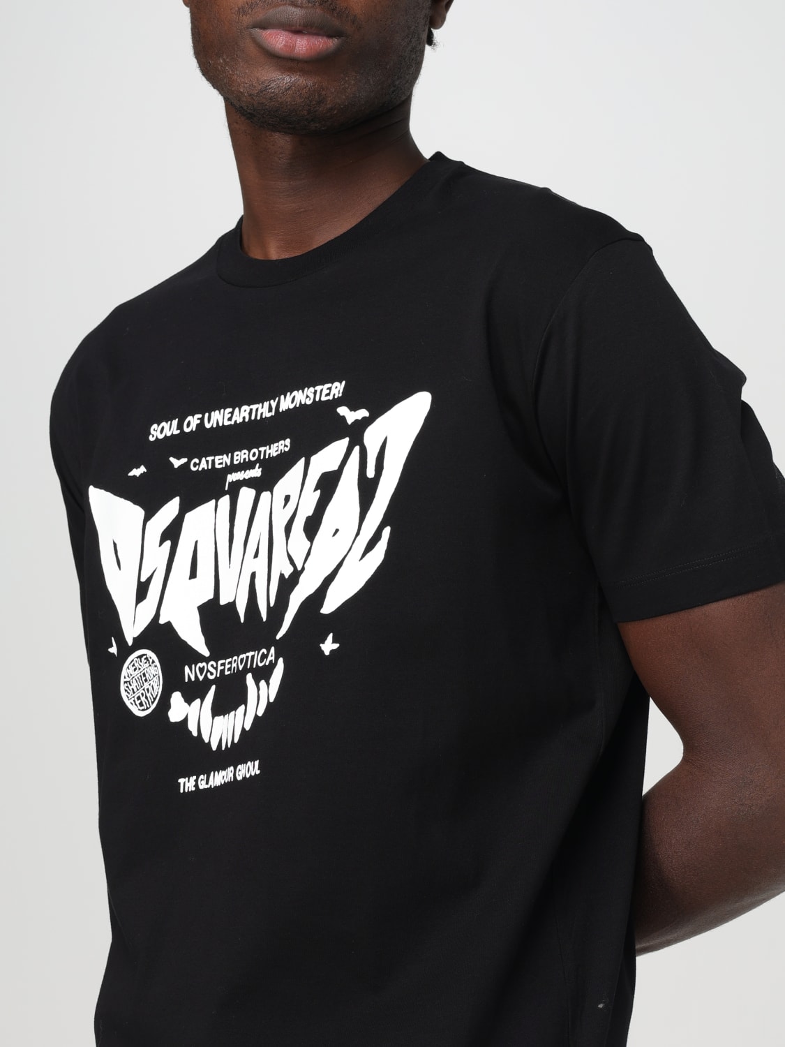 DSQUARED2 T-SHIRT: T-shirt men Dsquared2, Black - Img 3