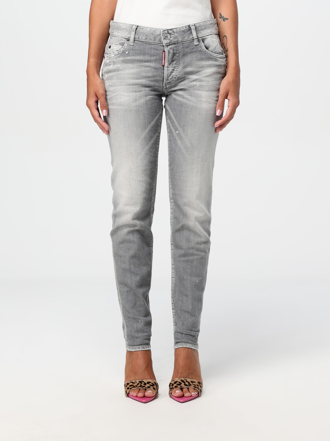 Giglio Jeans Dsquared2 in denim di cotone