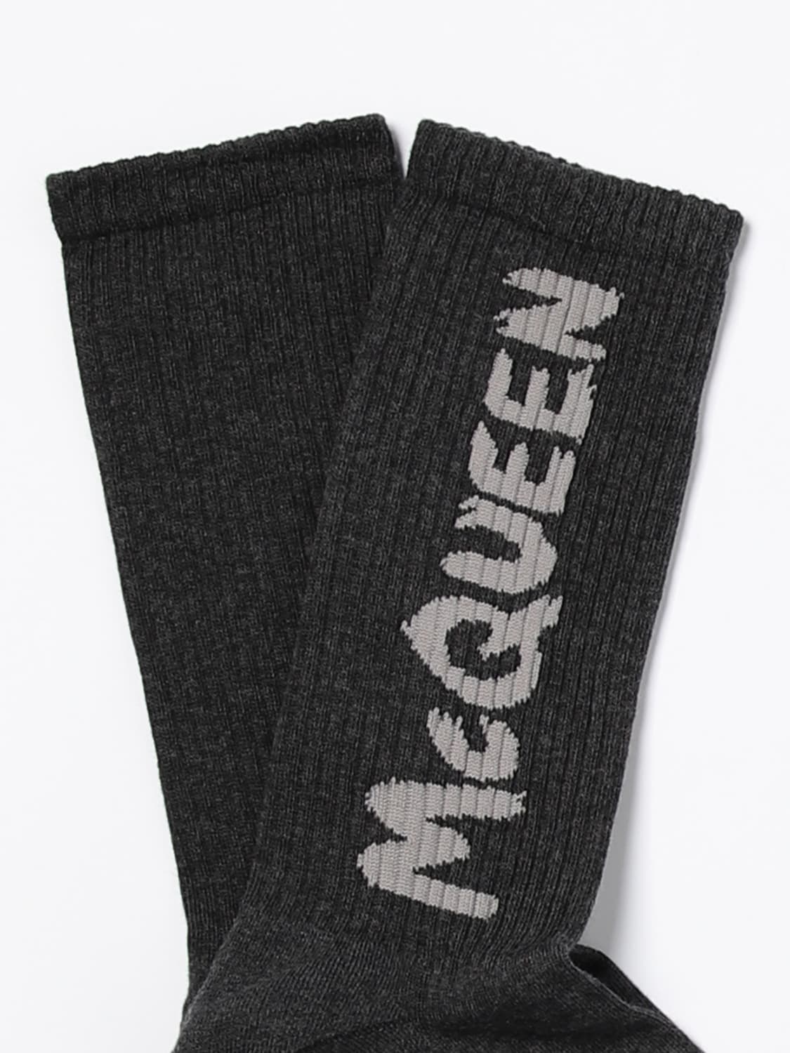 ALEXANDER MCQUEEN SOCKS: Underwear men Alexander McQueen, Black - Img 2