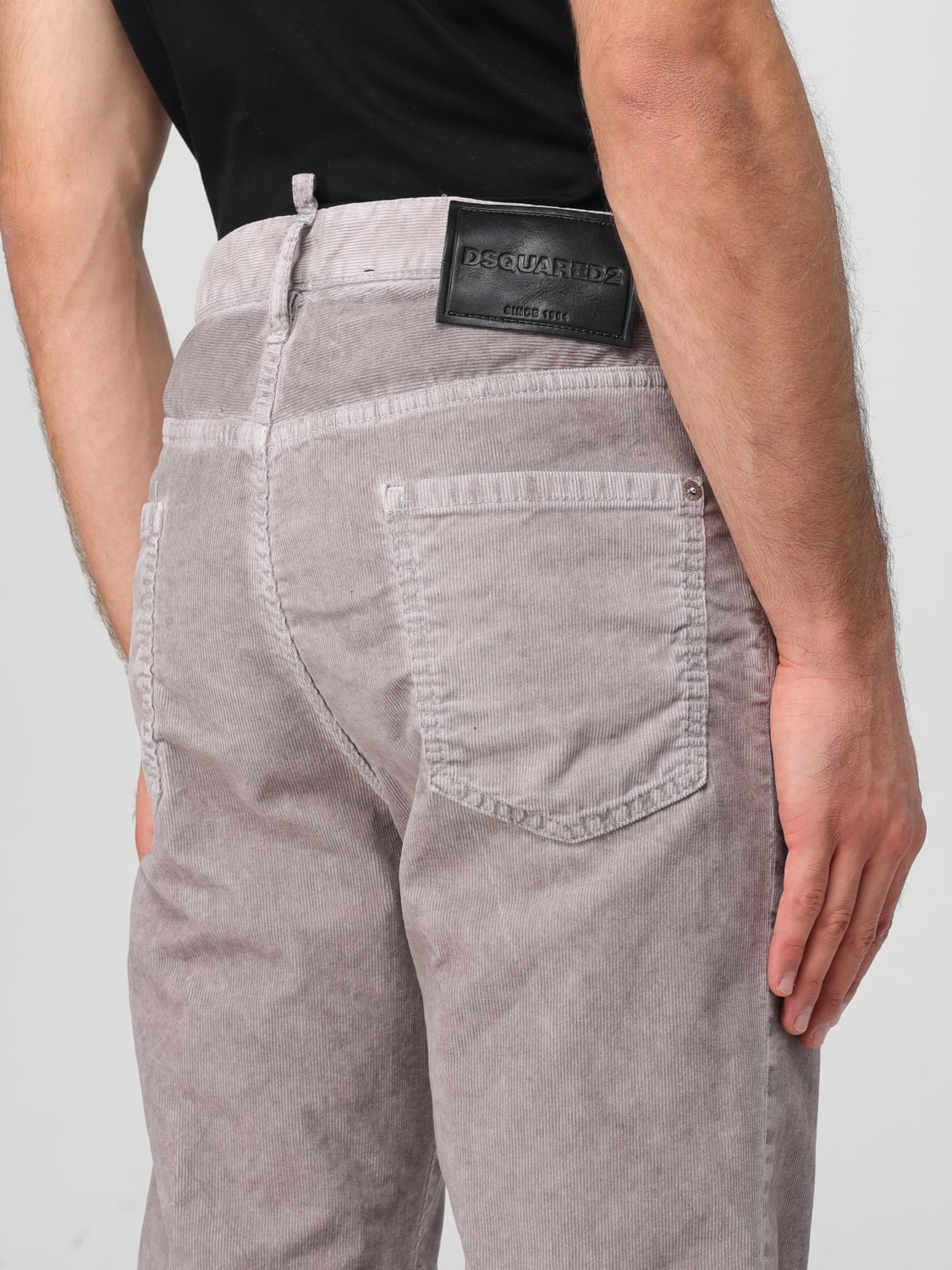 DSQUARED2 JEANS: Jeans homme Dsquared2, Gris - Img 3