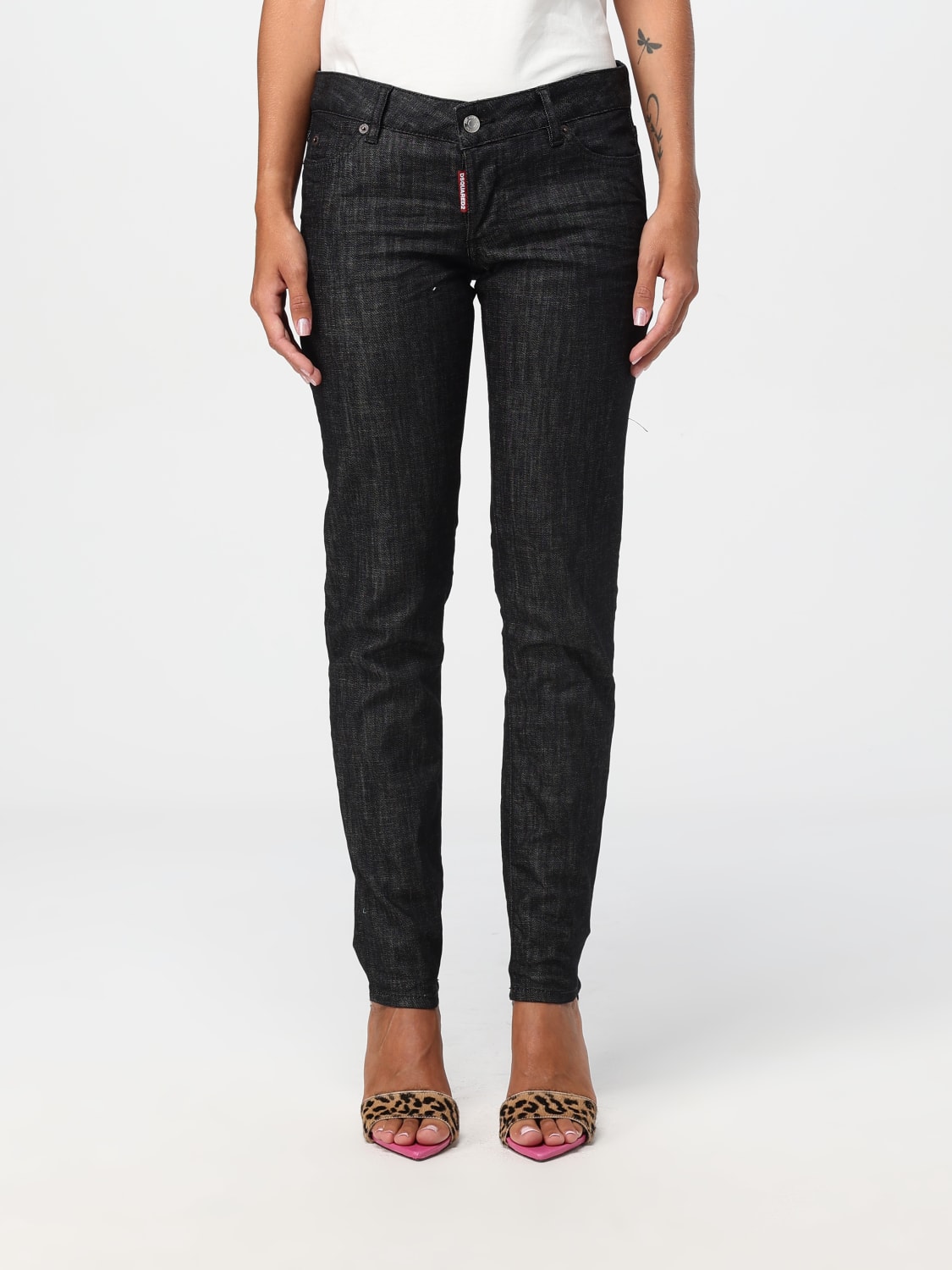 Giglio Jeans Dsquared2 in denim di cotone