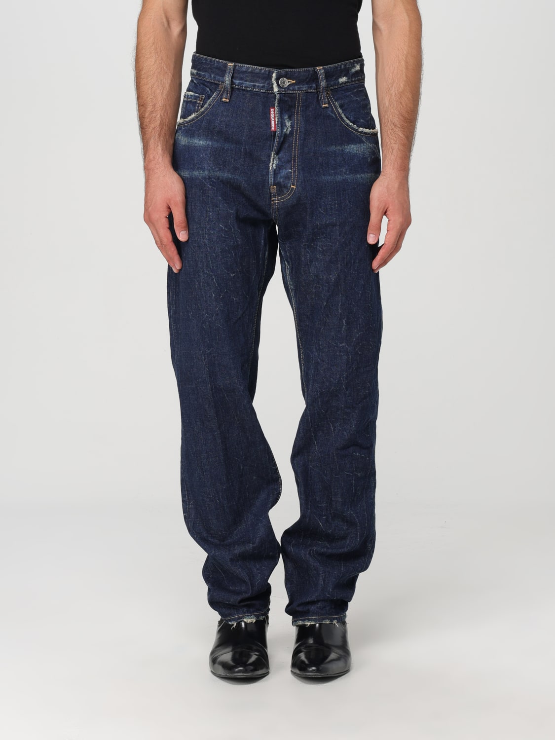 Giglio Jeans Dsquared2 in denim di cotone used