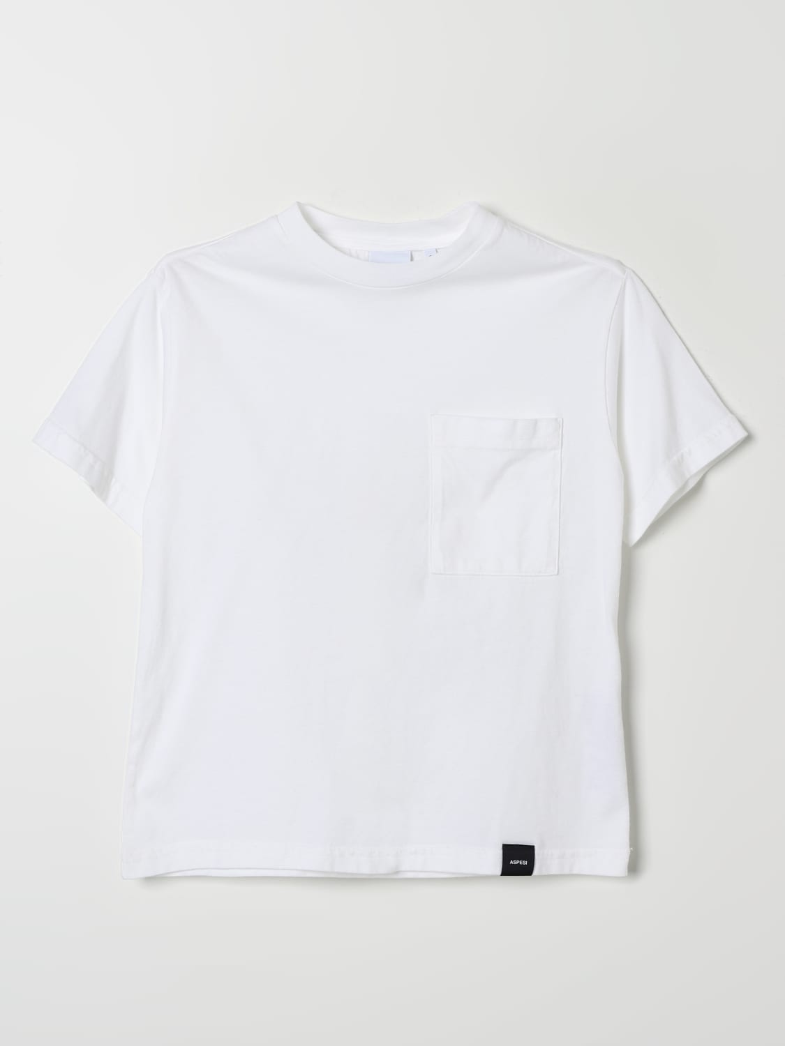 ASPESI T-SHIRT: T-shirt basic Aspesi in cotone, Bianco - Img 1