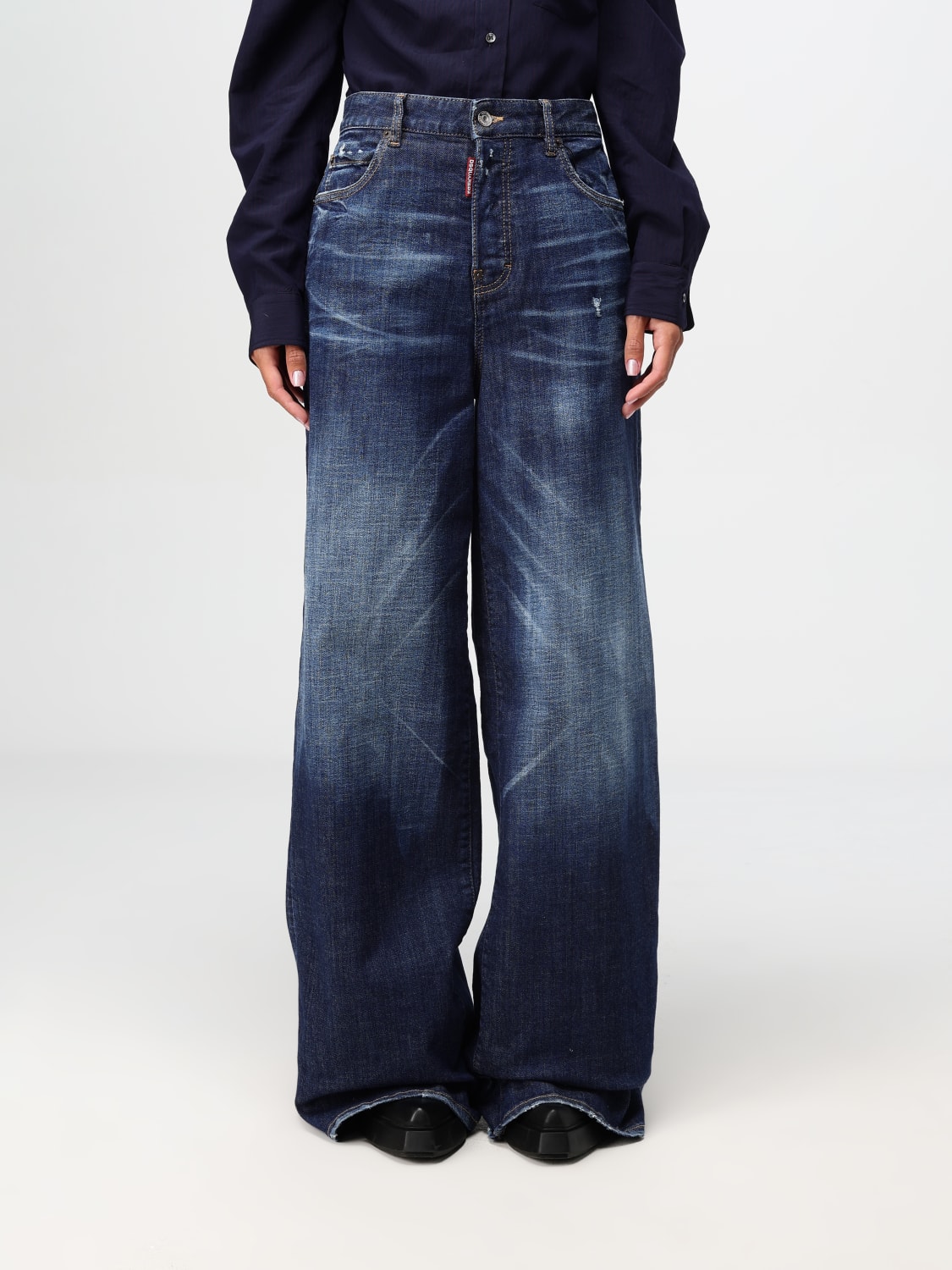 Giglio Jeans Dsquared2 in denim di cotone