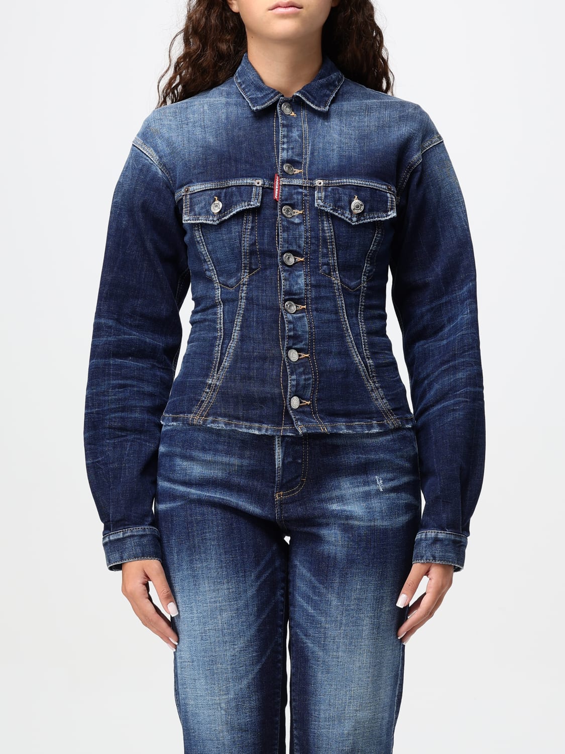 Giglio Camicia Dsquared2 in denim