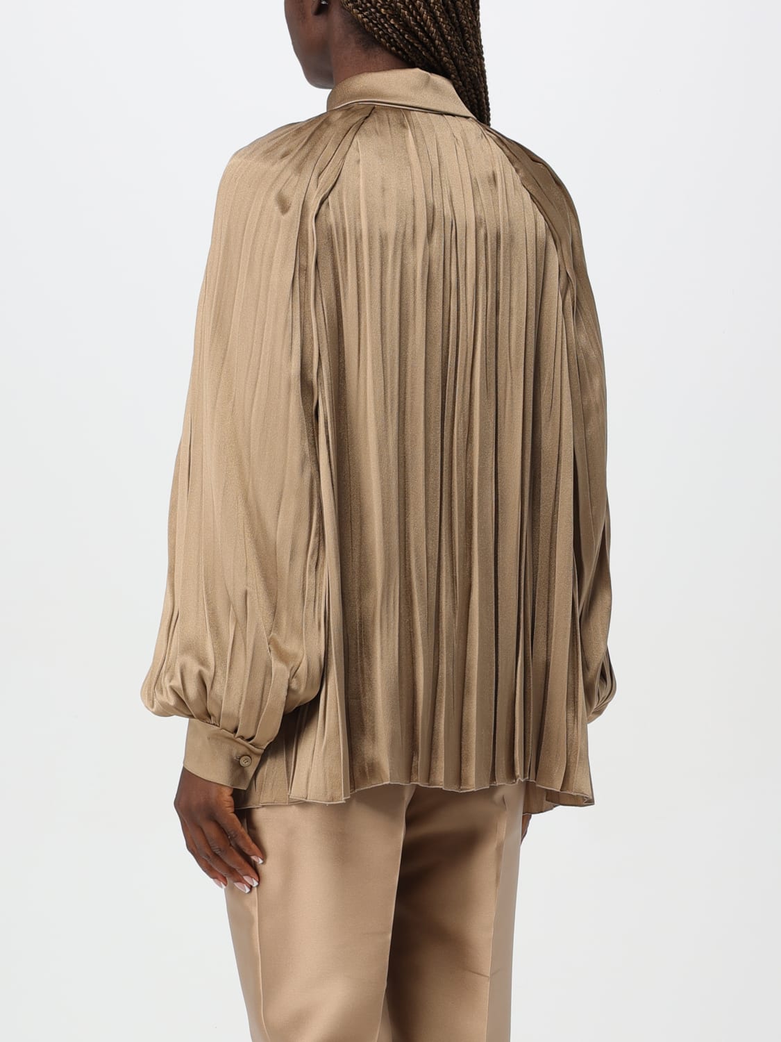 ALBERTA FERRETTI SHIRT: Shirt woman Alberta Ferretti, Beige - Img 3