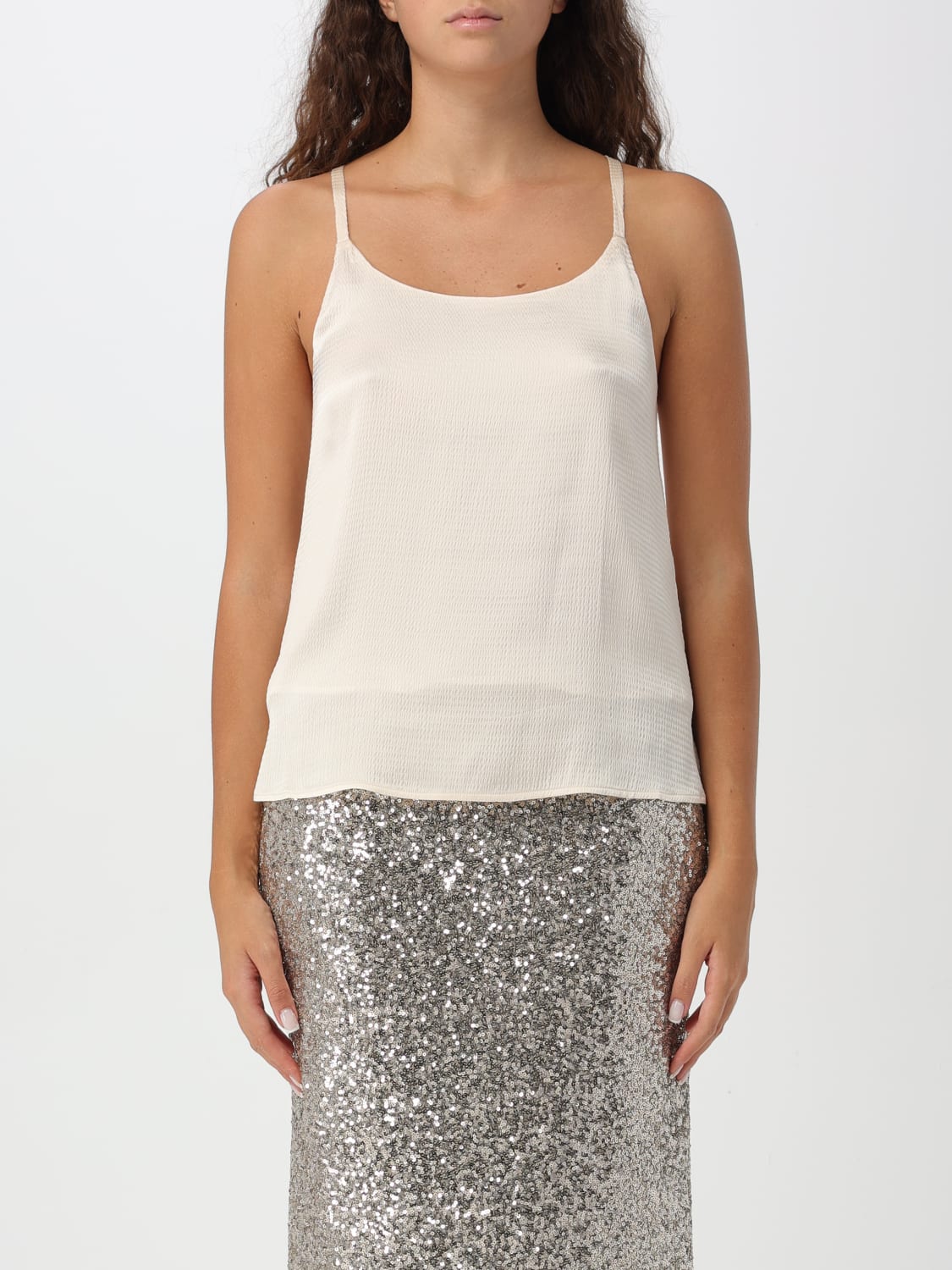 TWINSET TOP: Top femme Twinset, Blanc - Img 1