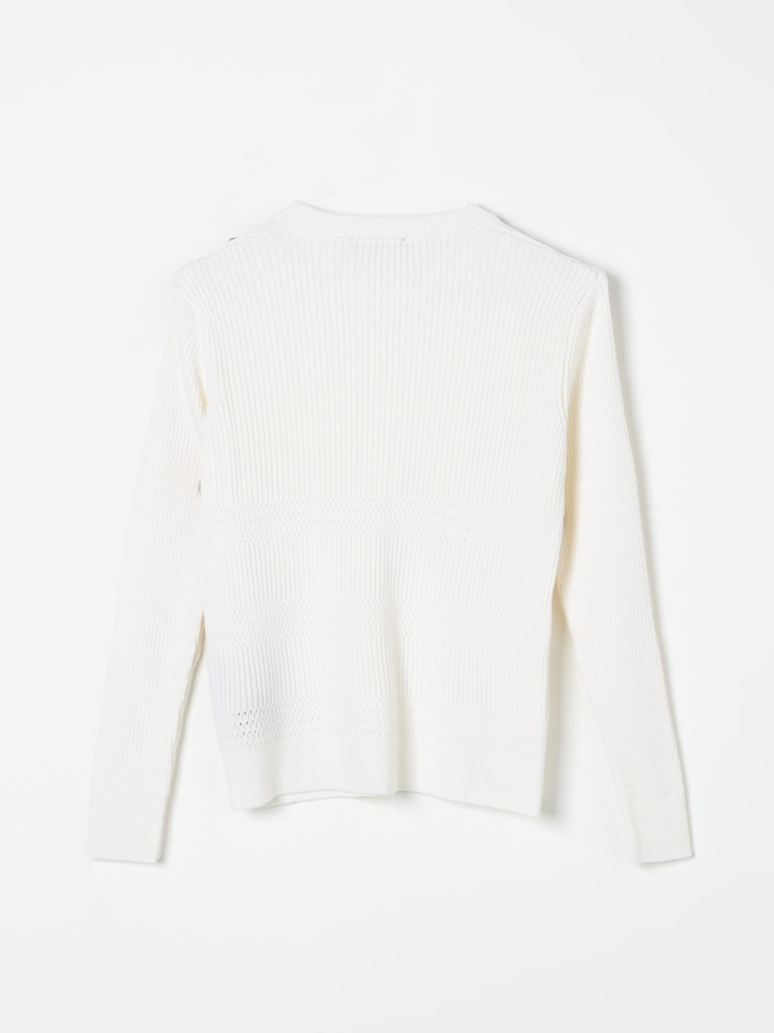 BALMAIN SWEATER: Sweater kids Balmain, Ivory - Img 2