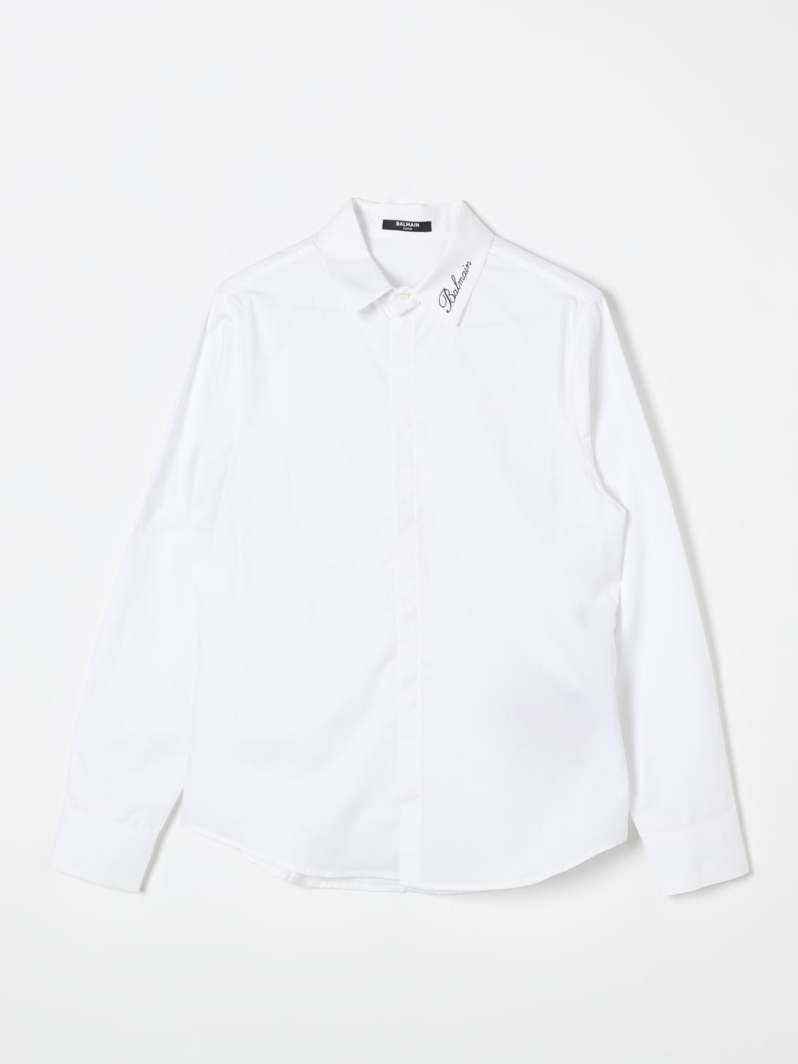 BALMAIN SHIRT: Shirt kids Balmain, White - Img 1