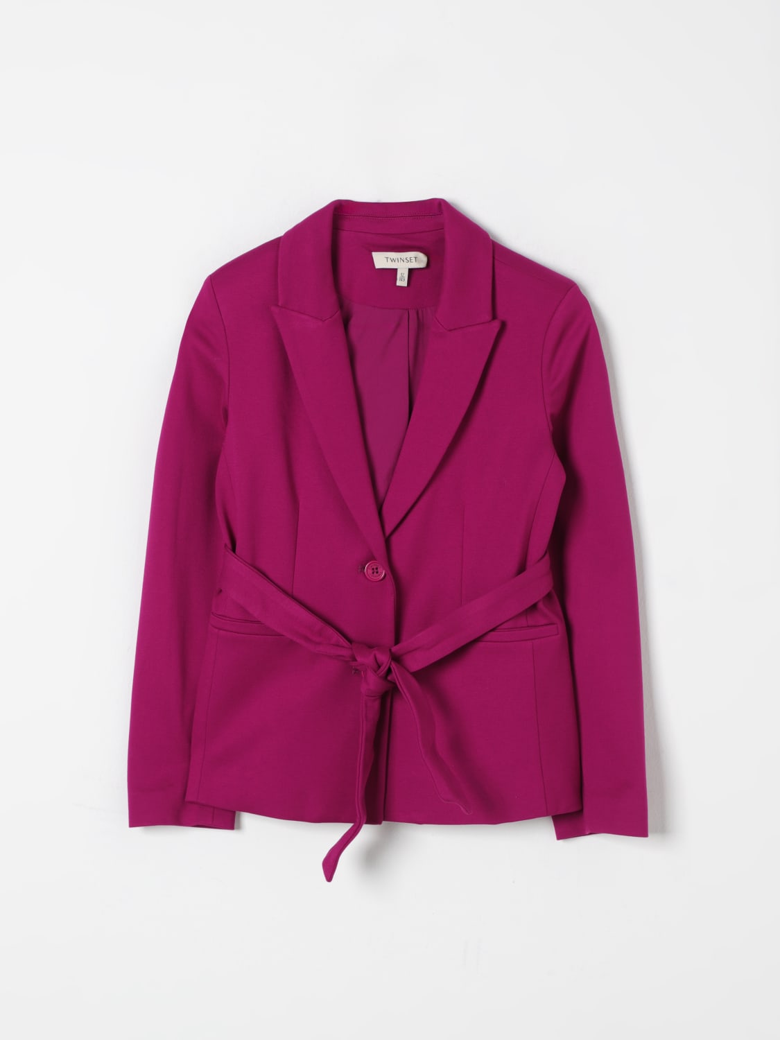 TWINSET BLAZER: Veste enfant Twinset, Pourpre - Img 1