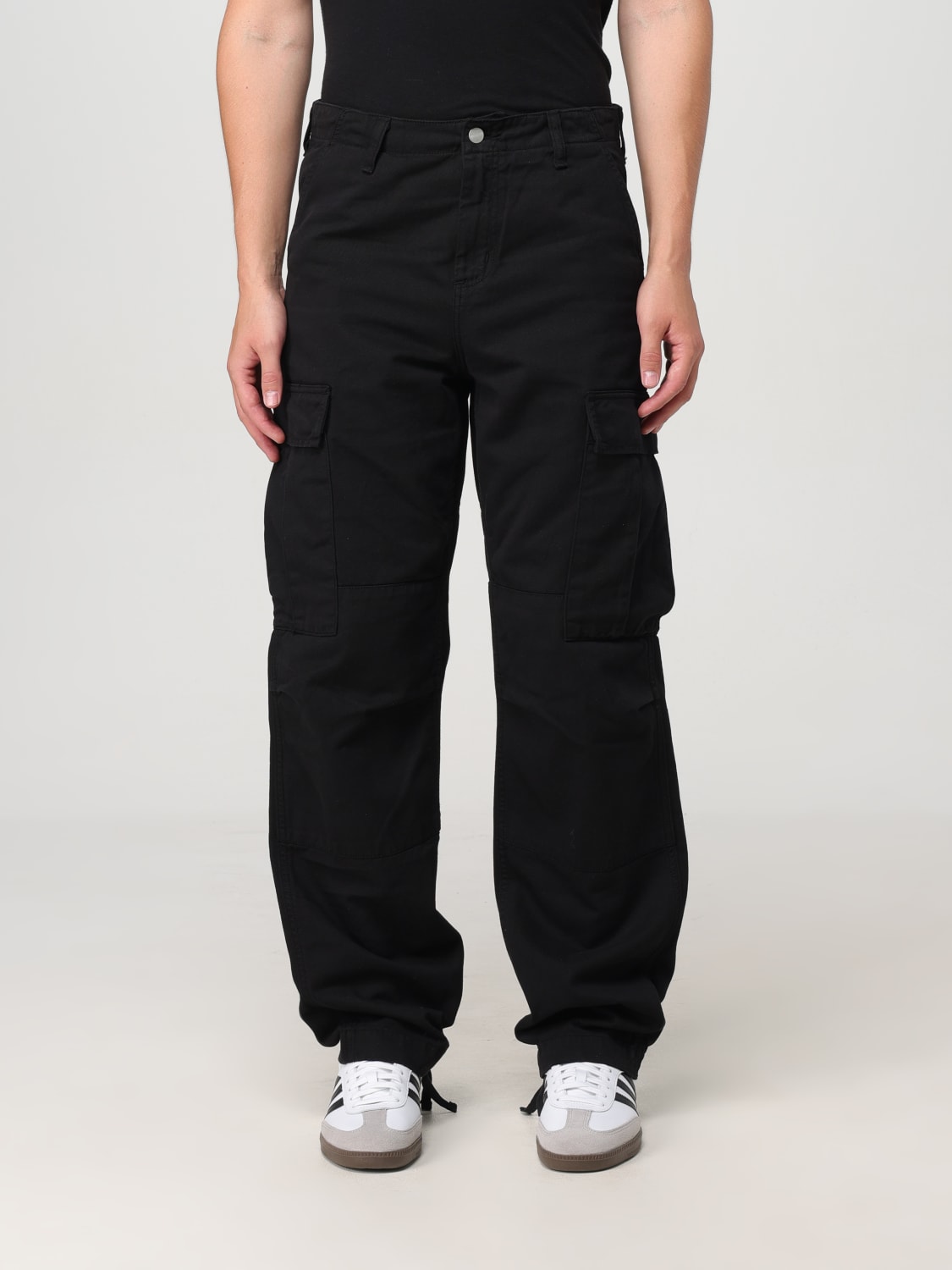 CARHARTT WIP PANTS: Pants men Carhartt Wip, Black - Img 1