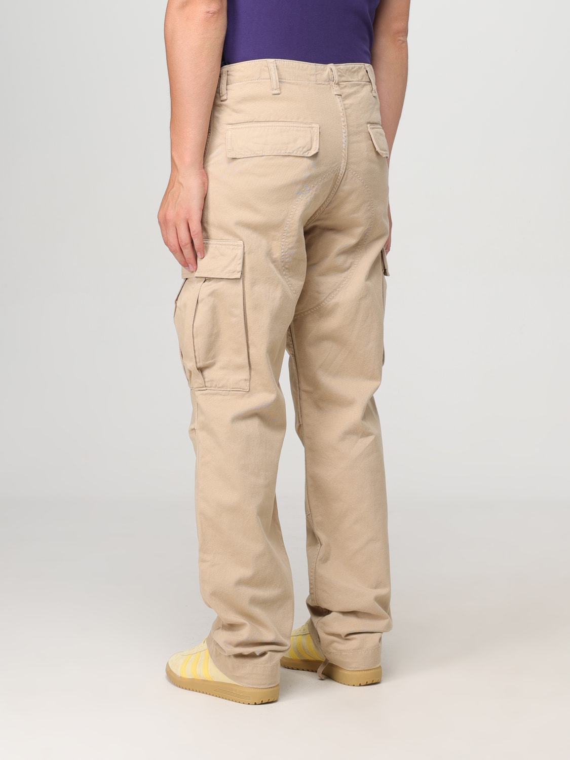 CARHARTT WIP PANTS: Pants men Carhartt Wip, Beige - Img 3