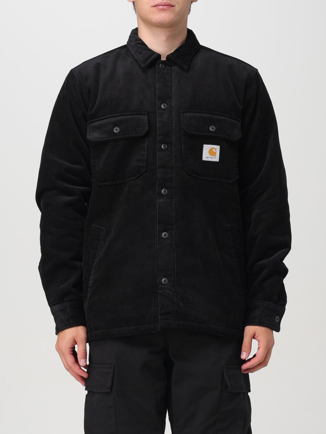 CARHARTT WIP JACKET: Shirt men Carhartt Wip, Black - Img 1