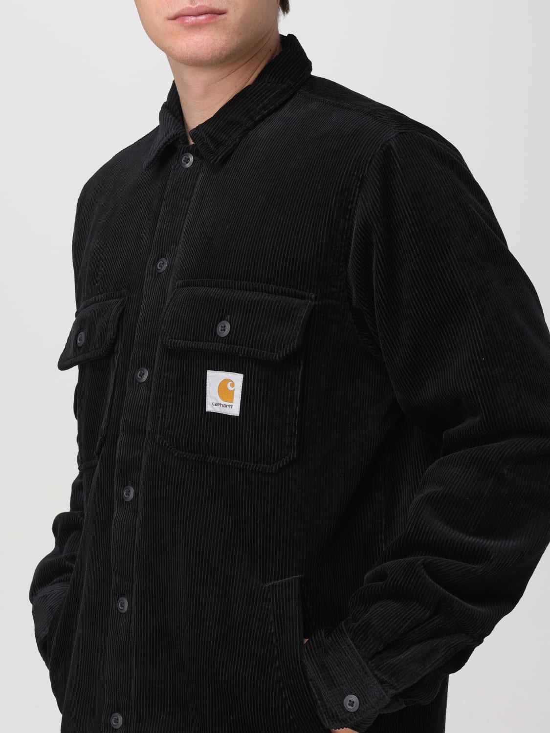 CARHARTT WIP JACKET: Shirt men Carhartt Wip, Black - Img 4