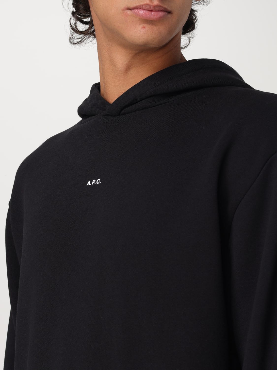 A.P.C. SUDADERA: Jersey hombre A.P.C., Negro - Img 3