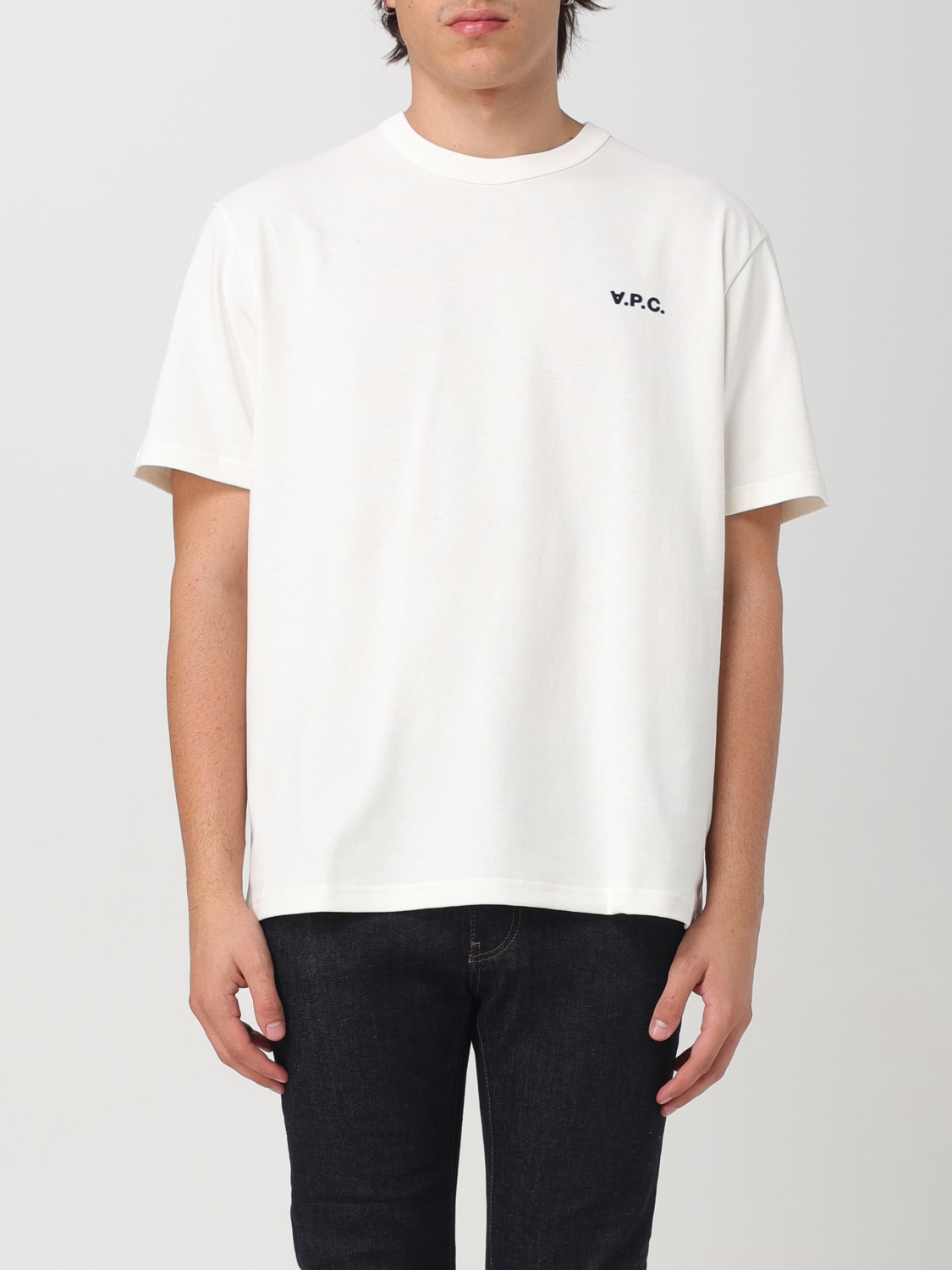 Giglio T-shirt A.P.C. in cotone con logo