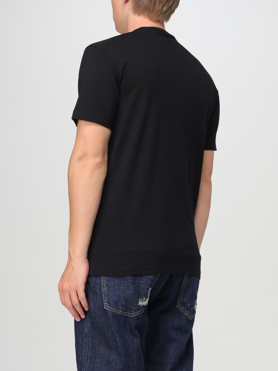 DSQUARED2 T-SHIRT: T-shirt men Dsquared2, Black - Img 2