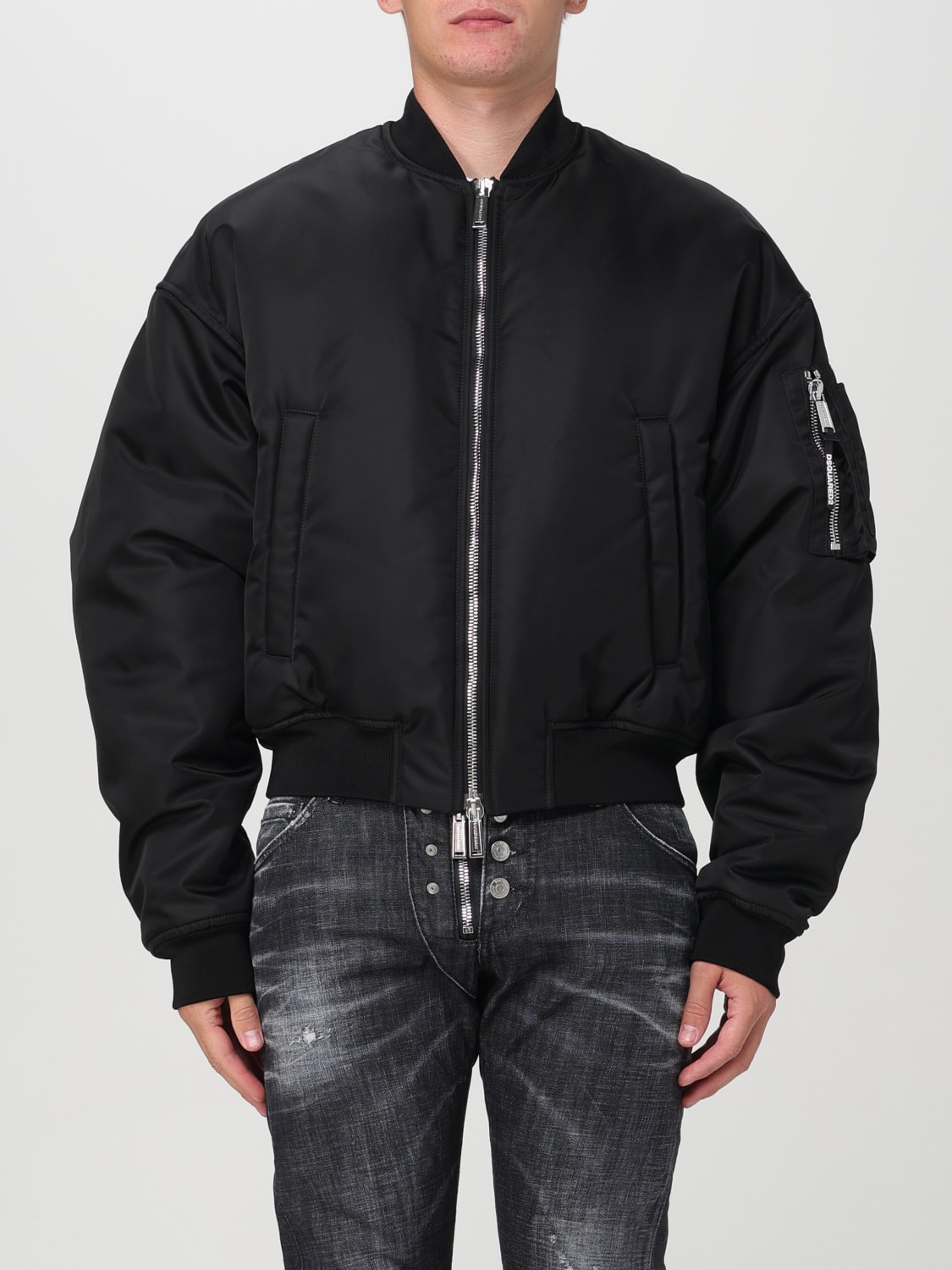 Giglio Bomber oversize Dsquared2 in nylon