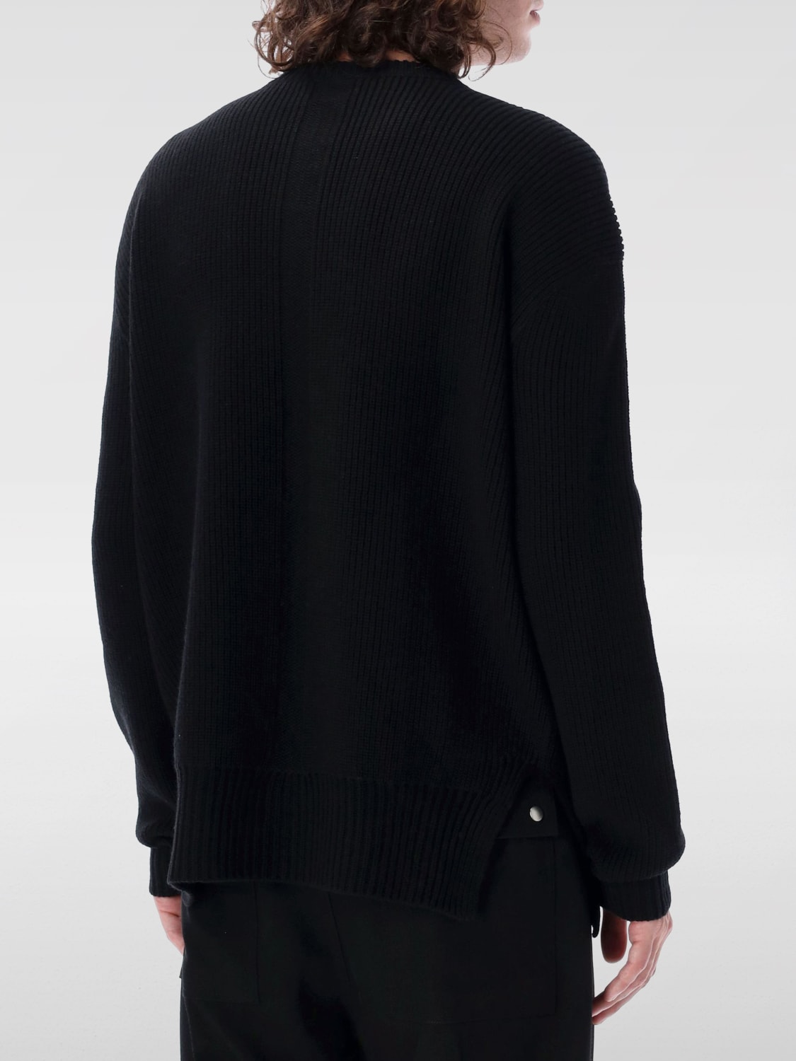 RICK OWENS SWEATER: Sweater men Rick Owens, Black - Img 2