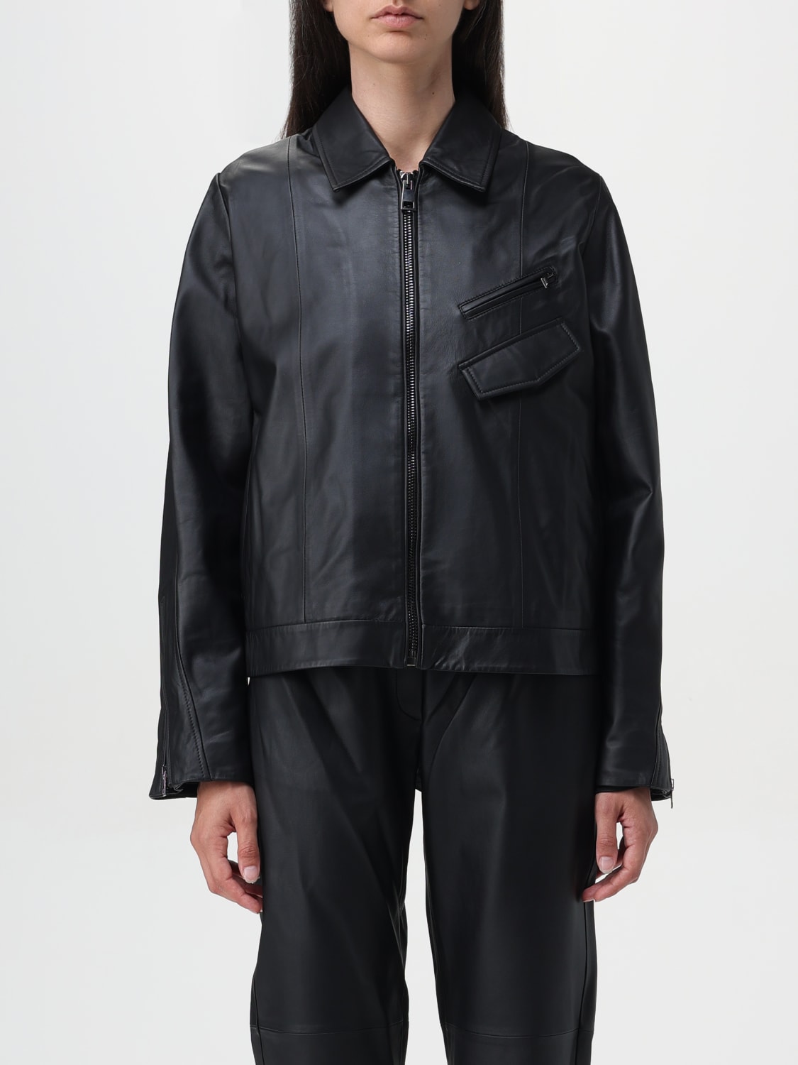 FORTE FORTE：ジャケット レディース - ブラック | GIGLIO.COMオンラインのForte Forte ジャケット  12819MYJACKET