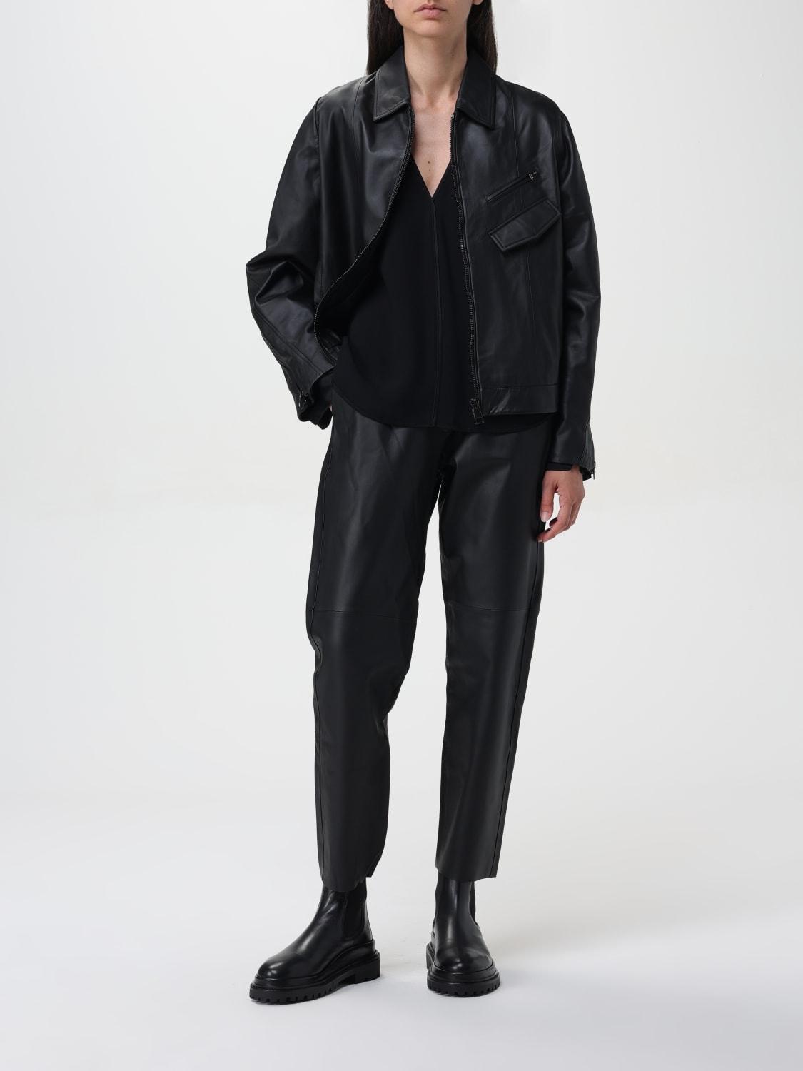 FORTE FORTE: Pants woman - Black | Forte Forte pants