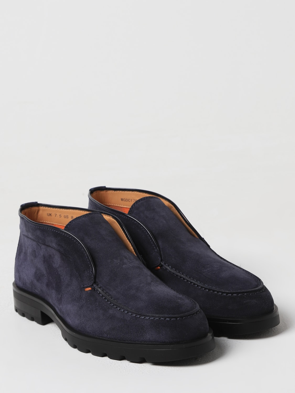 SANTONI BOOT: Shoes men Santoni, Blue - Img 2
