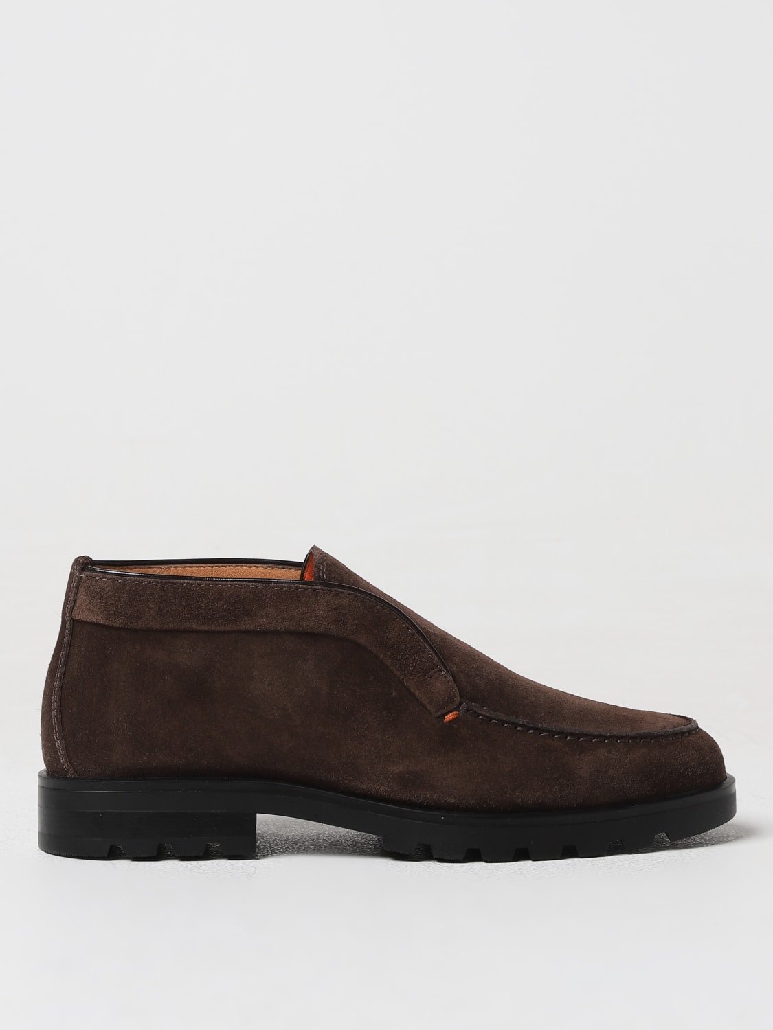 SANTONI CHUKKA BOOTS: Shoes men Santoni, Brown - Img 1