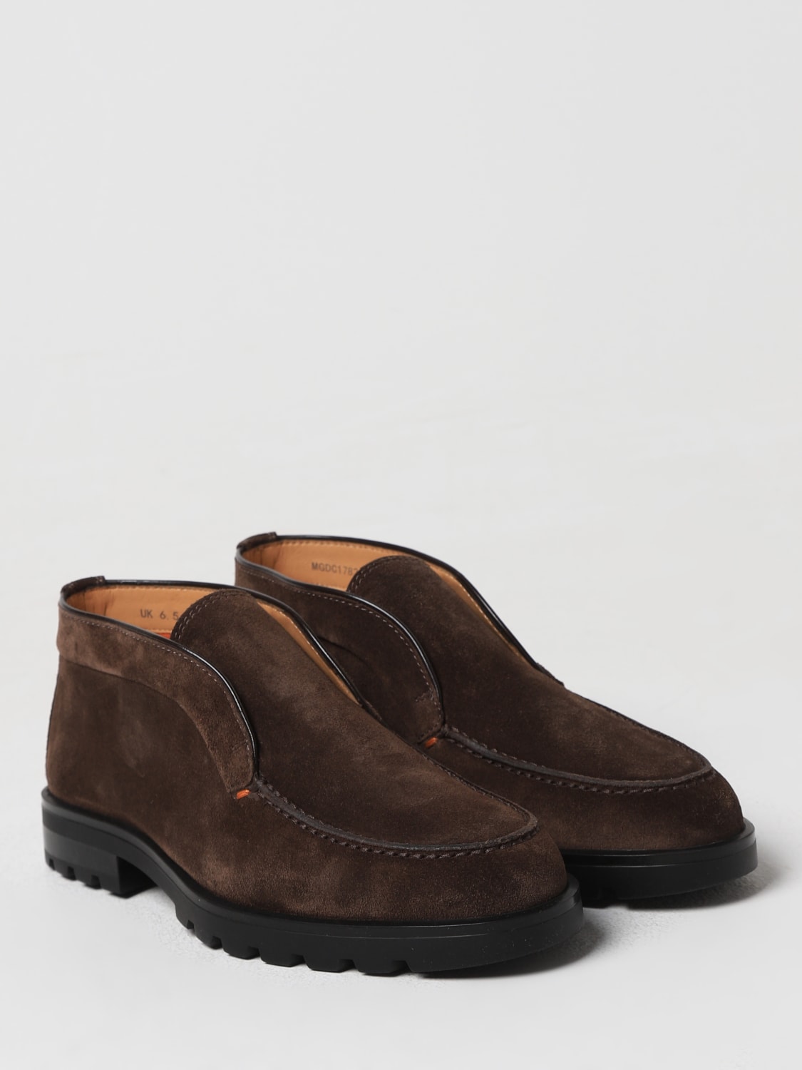 SANTONI CHUKKA BOOTS: Shoes men Santoni, Brown - Img 2