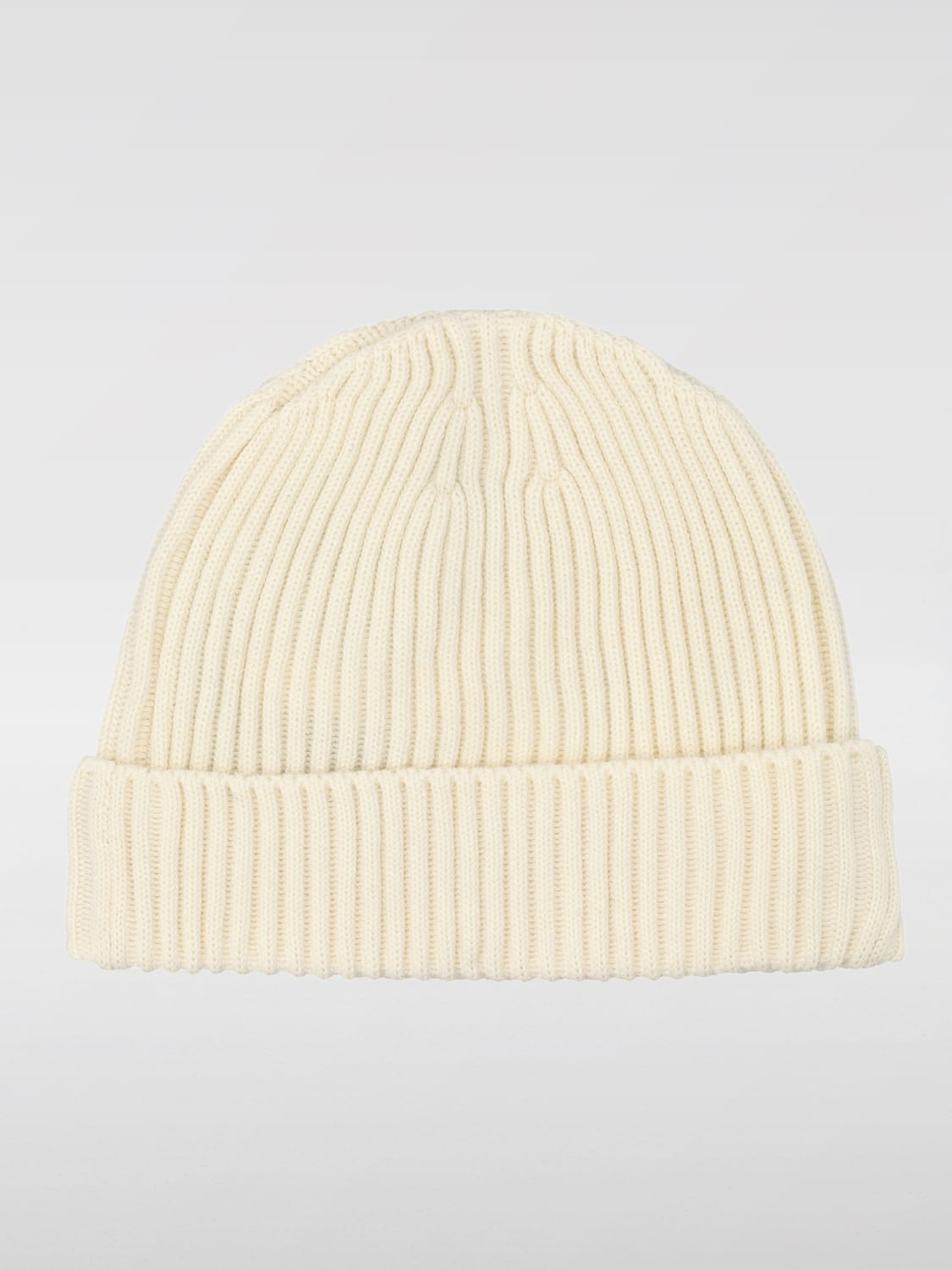 Stone island white beanie store