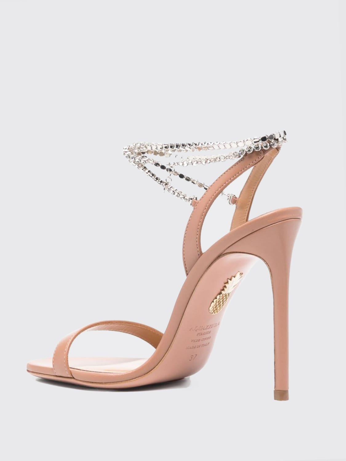 AQUAZZURA HEELED SANDALS: Shoes woman Aquazzura, Pink - Img 3