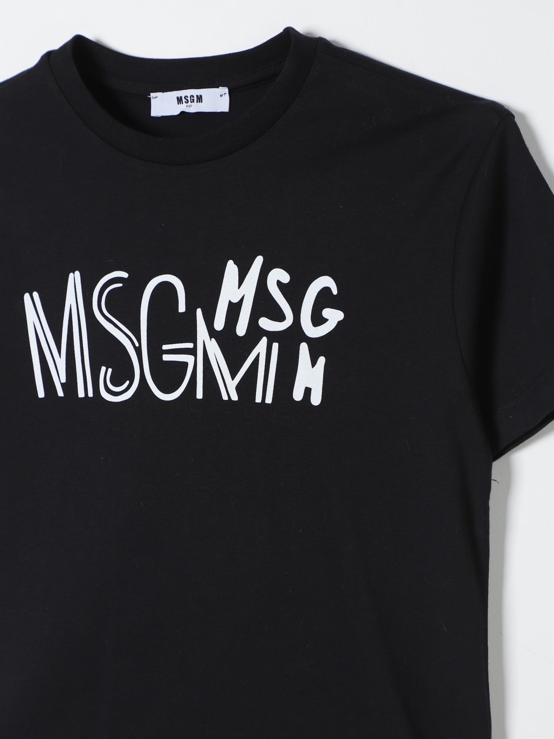 MSGM KIDS T-SHIRT: T-shirt kids MSGM Kids, Black - Img 3