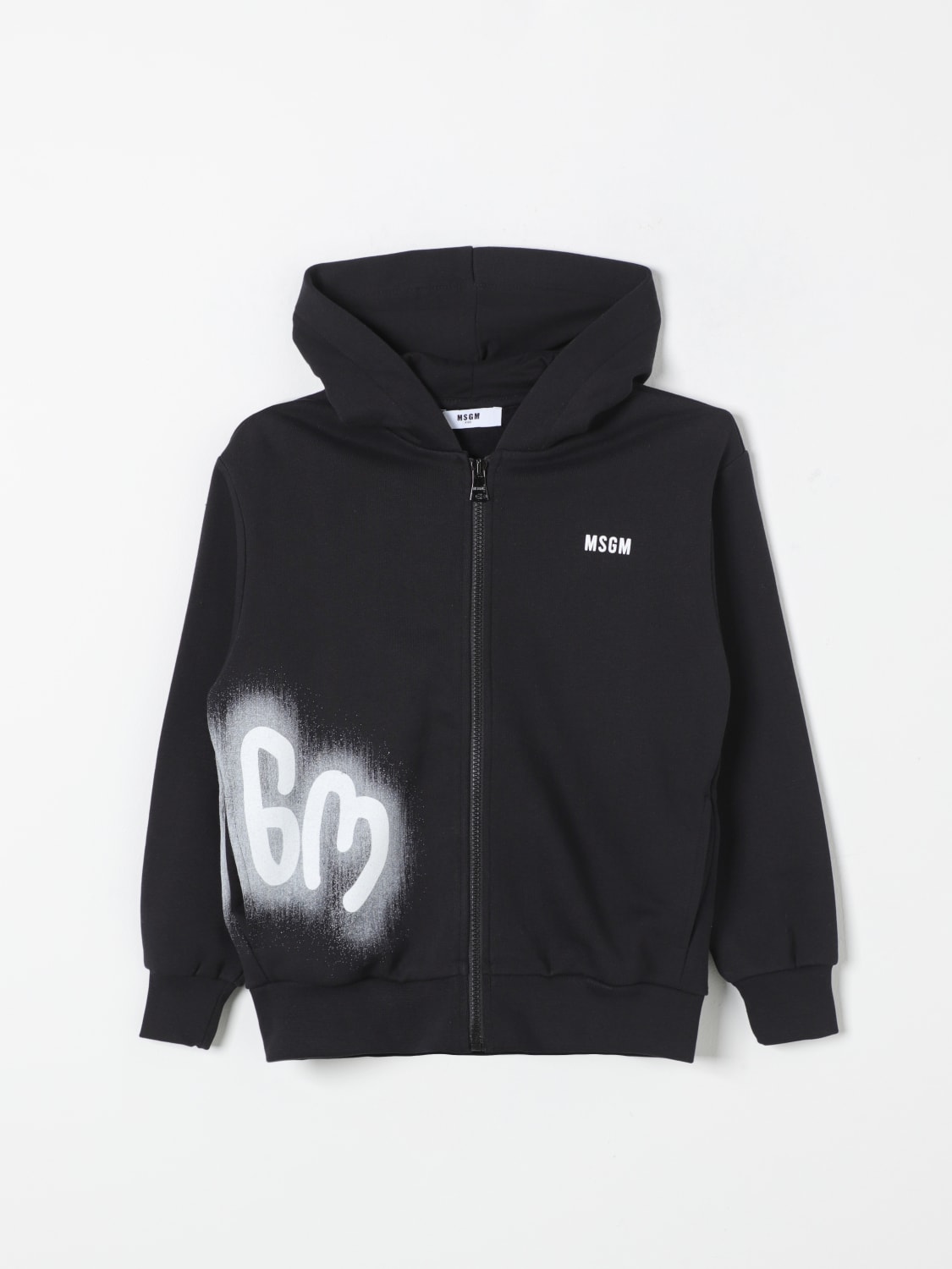 MSGM KIDS PULLOVER: Pullover kinder MSGM Kids, Schwarz - Img 1