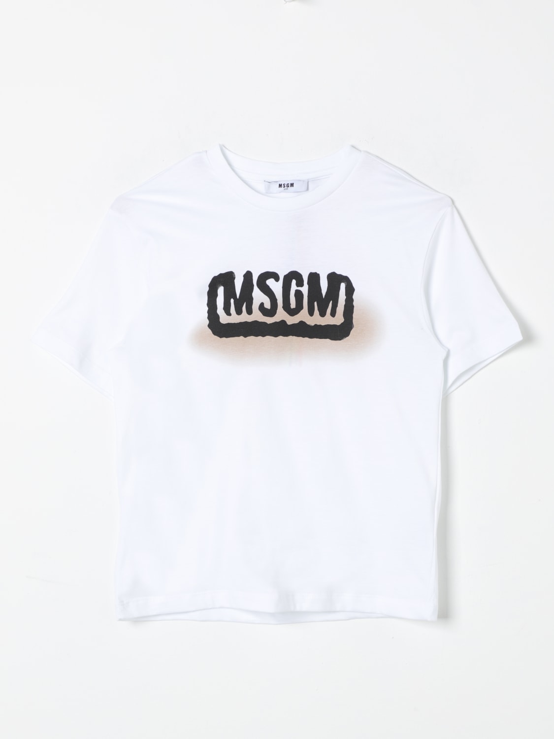 MSGM KIDS CAMISETA: Camiseta niños MSGM Kids, Blanco - Img 1