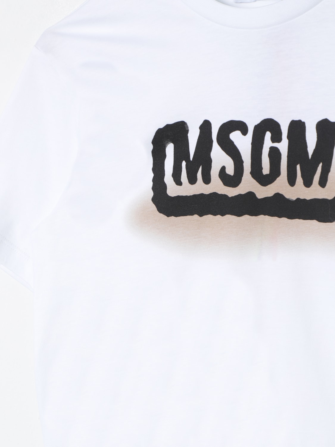 MSGM KIDS CAMISETA: Camiseta niños MSGM Kids, Blanco - Img 3