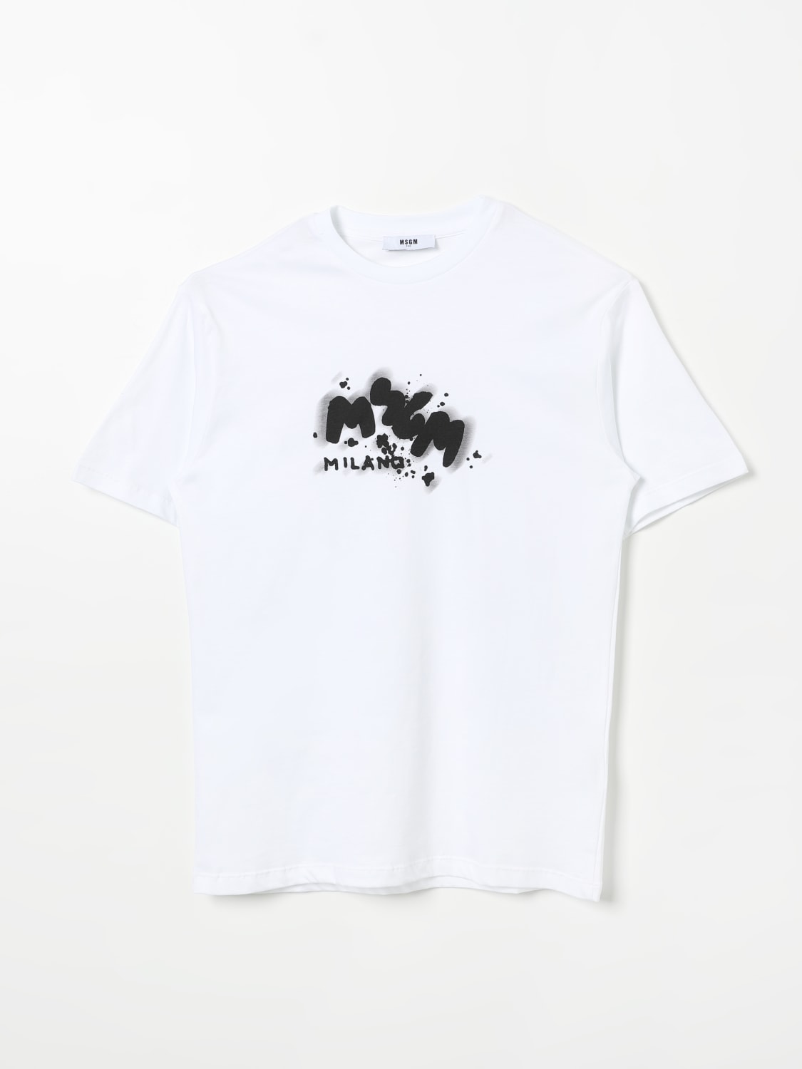 MSGM KIDS T-SHIRT: T-shirt bambino MSGM Kids, Bianco - Img 1