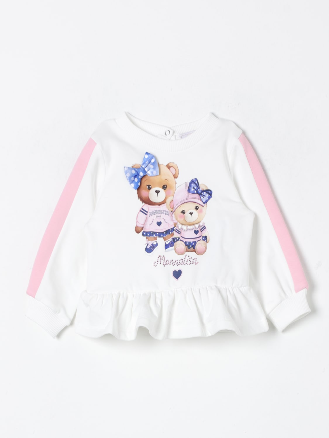 MONNALISA PULL: Pull enfant Monnalisa, Blanc - Img 1