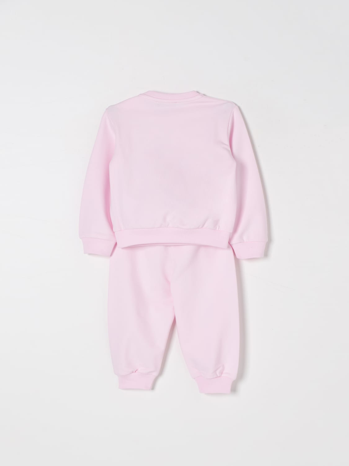 VERSACE JUMPSUIT: Versace baby sweatshirt + joggers, Pink - Img 2