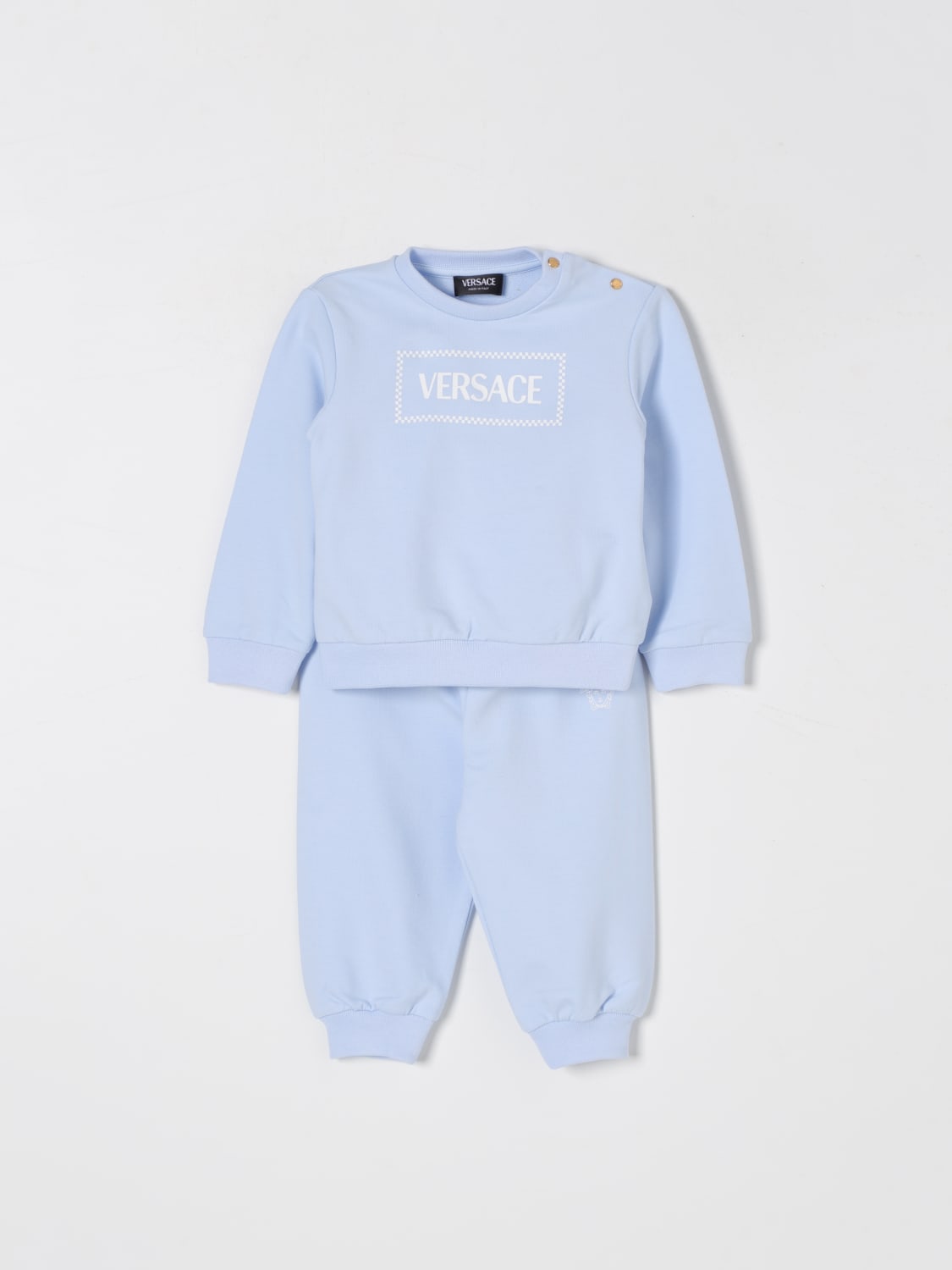 VERSACE КОСТЮМЧИК: Спортивный костюм Детское Versace, Голубой - Img 1