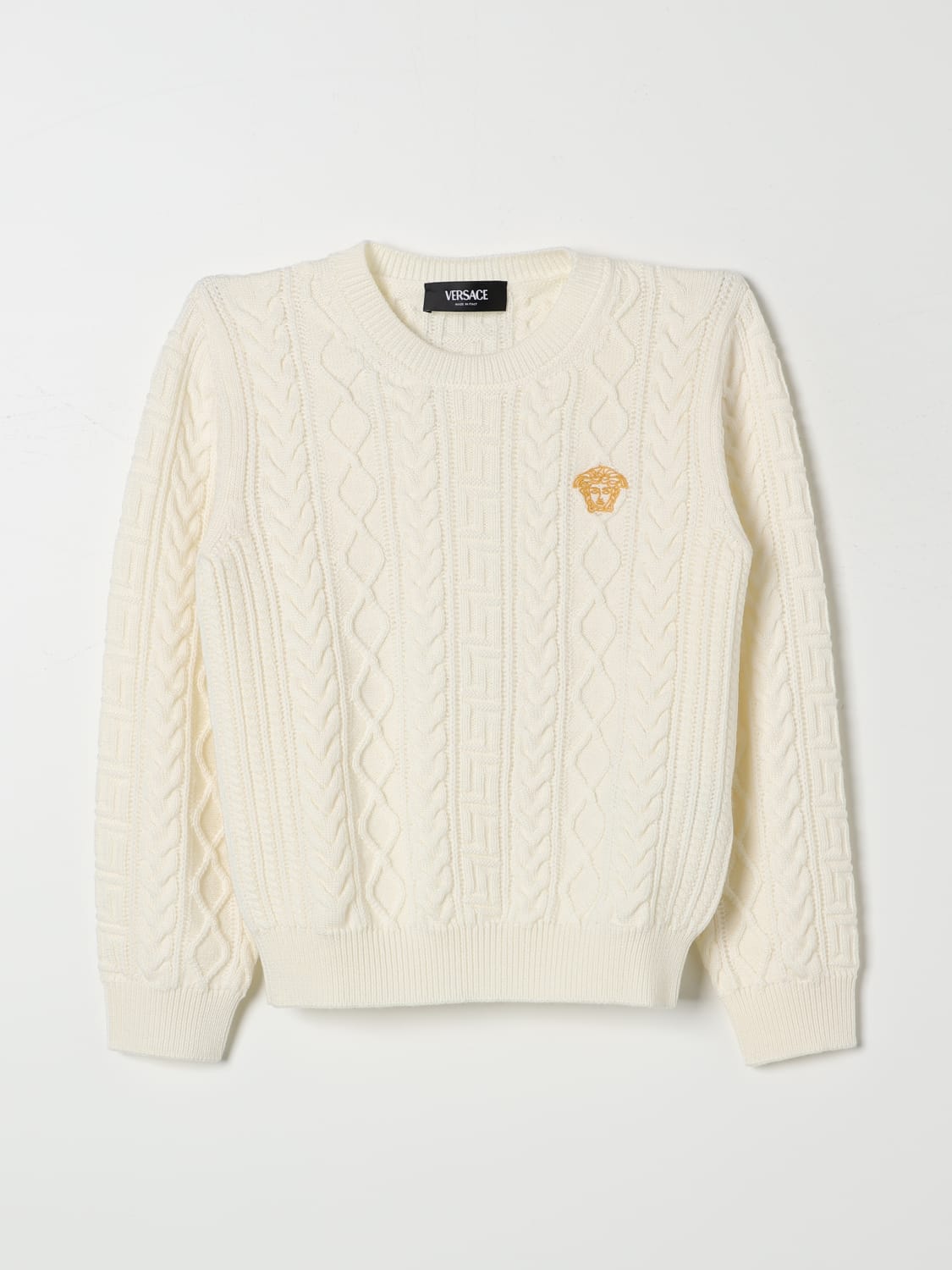 VERSACE PULLOVER: Pullover kinder Versace, Weiß - Img 1