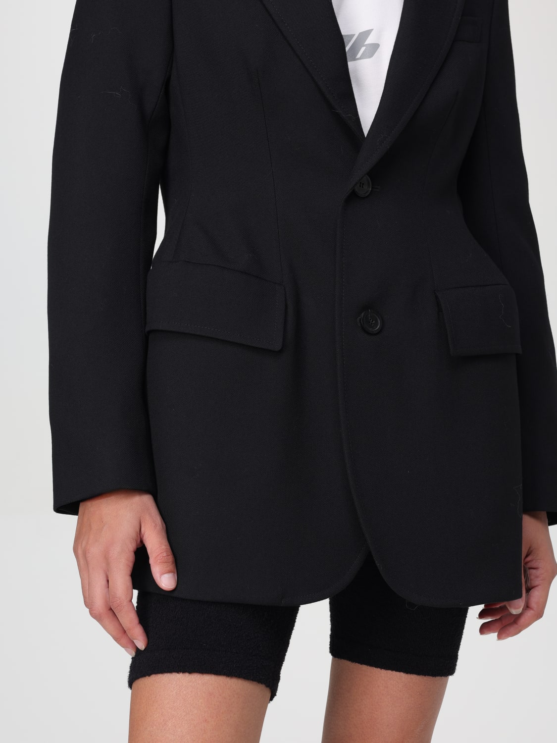 BALENCIAGA BLAZER: Jacket woman Balenciaga, Black - Img 5