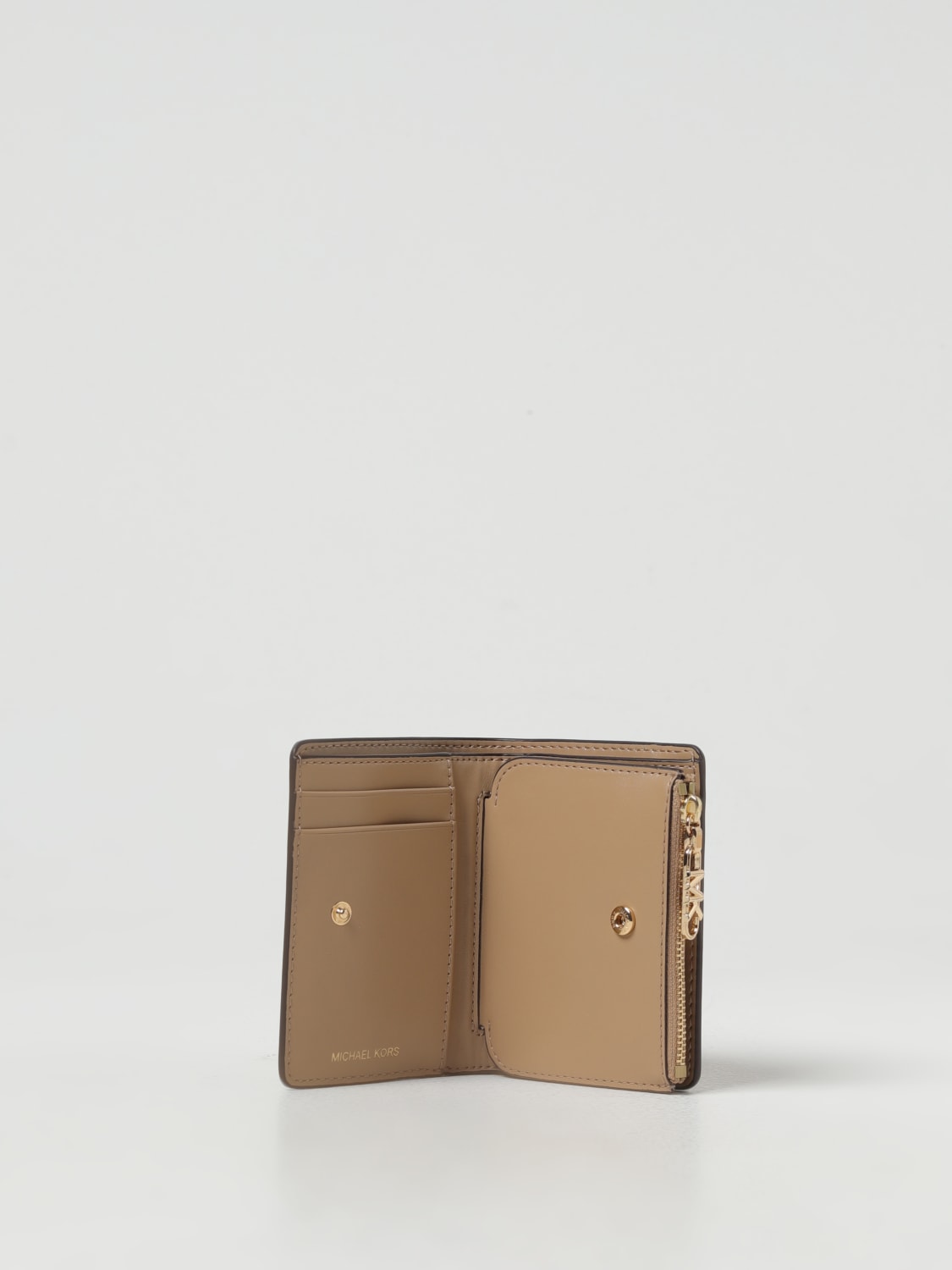 財布・小物その他 Michael Kors Woman Wallet Brown 32S4G8ED7L 222 Michael Kors Outlet: Wallet woman - Brown | Michael Kors