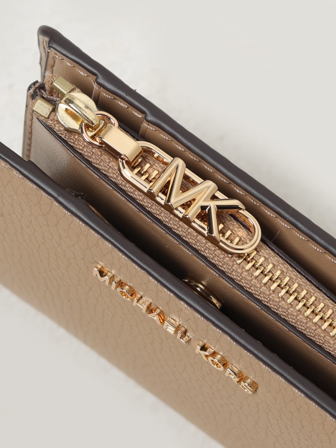 財布・小物その他 Michael Kors Woman Wallet Brown 32S4G8ED7L 222 Michael Kors Outlet: Wallet woman - Brown | Michael Kors