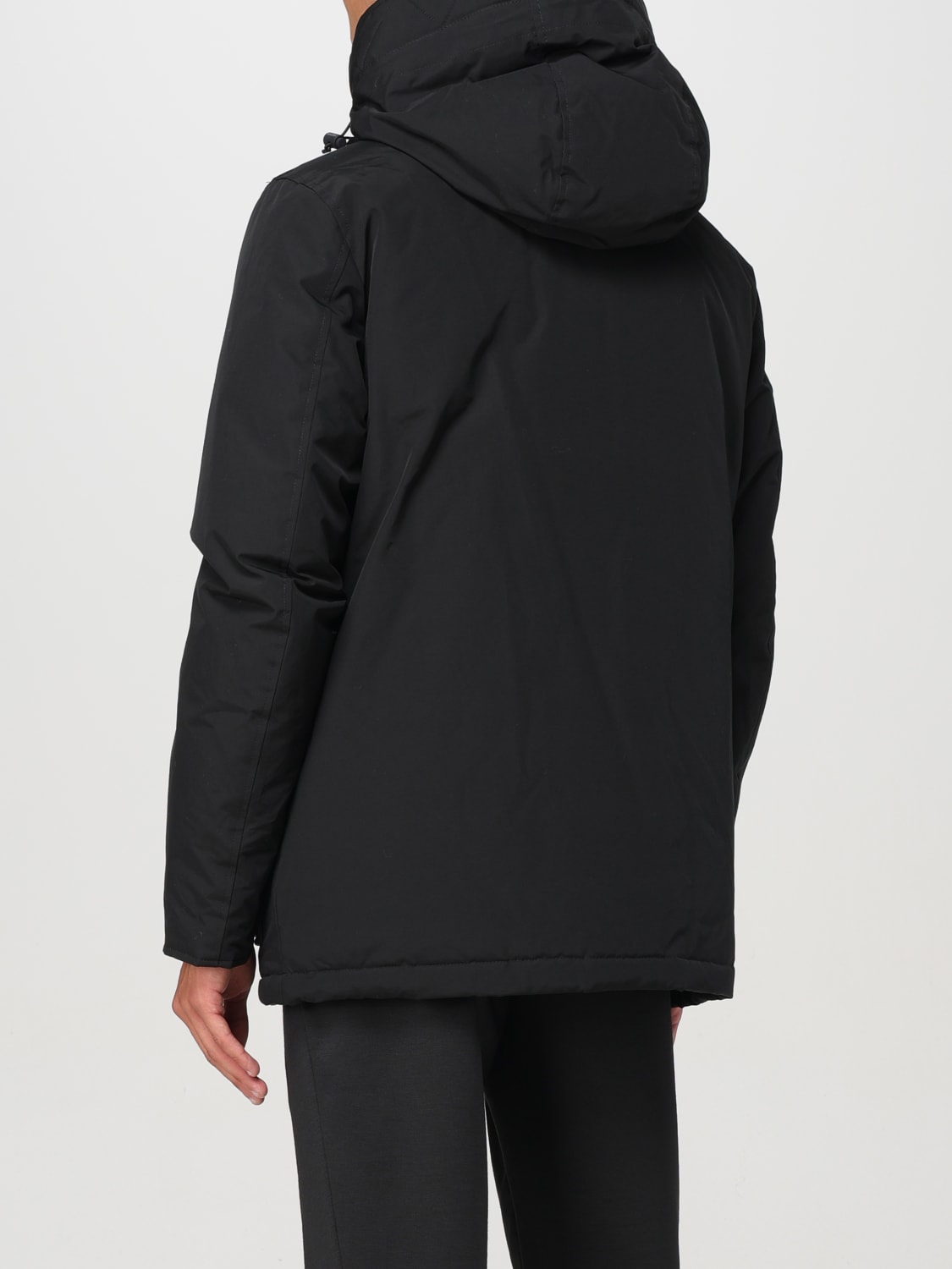 WOOLRICH ジャケット: ジャケット メンズ Woolrich, ブラック - Img 2