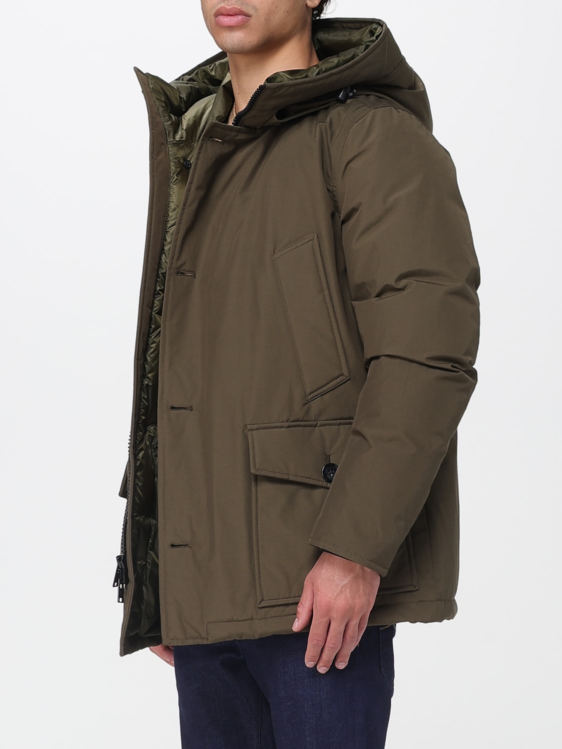 WOOLRICH JACKET: Jacket men Woolrich, Green - Img 3
