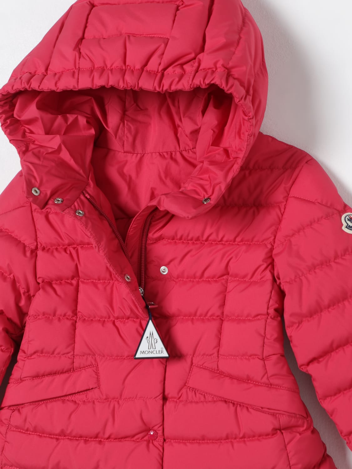 MONCLER 재킷: 코트 남아 Moncler, 레드 - Img 3