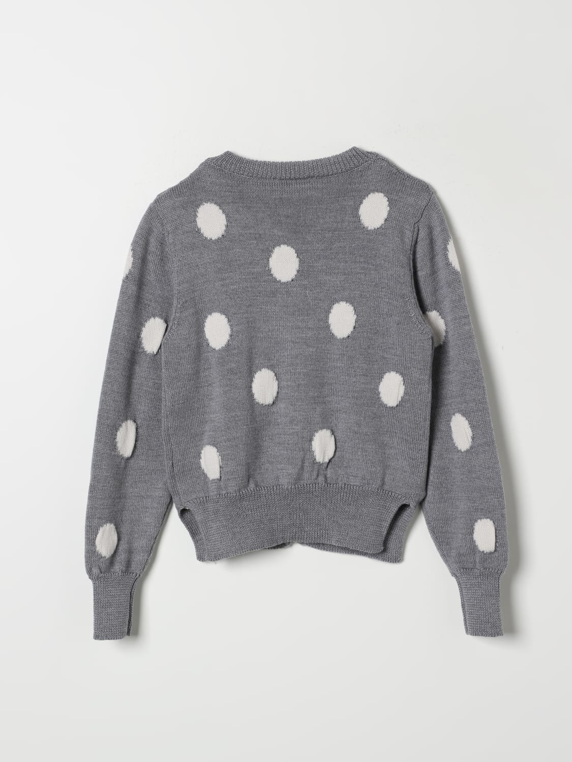 MONNALISA SWEATER: Sweater kids Monnalisa, Grey - Img 2