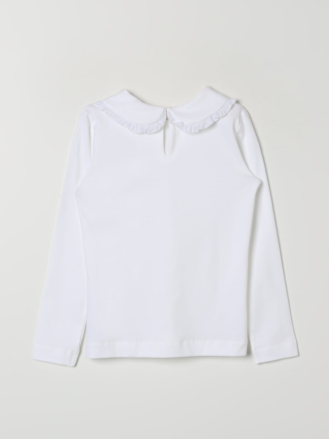 MONNALISA T-SHIRT: T-shirt in jersey di cotone Monnalisa, Bianco - Img 2