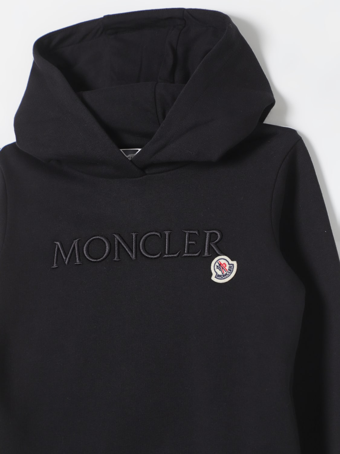 MONCLER 스웨터: 스웨터 남아 Moncler, 블랙 - Img 3